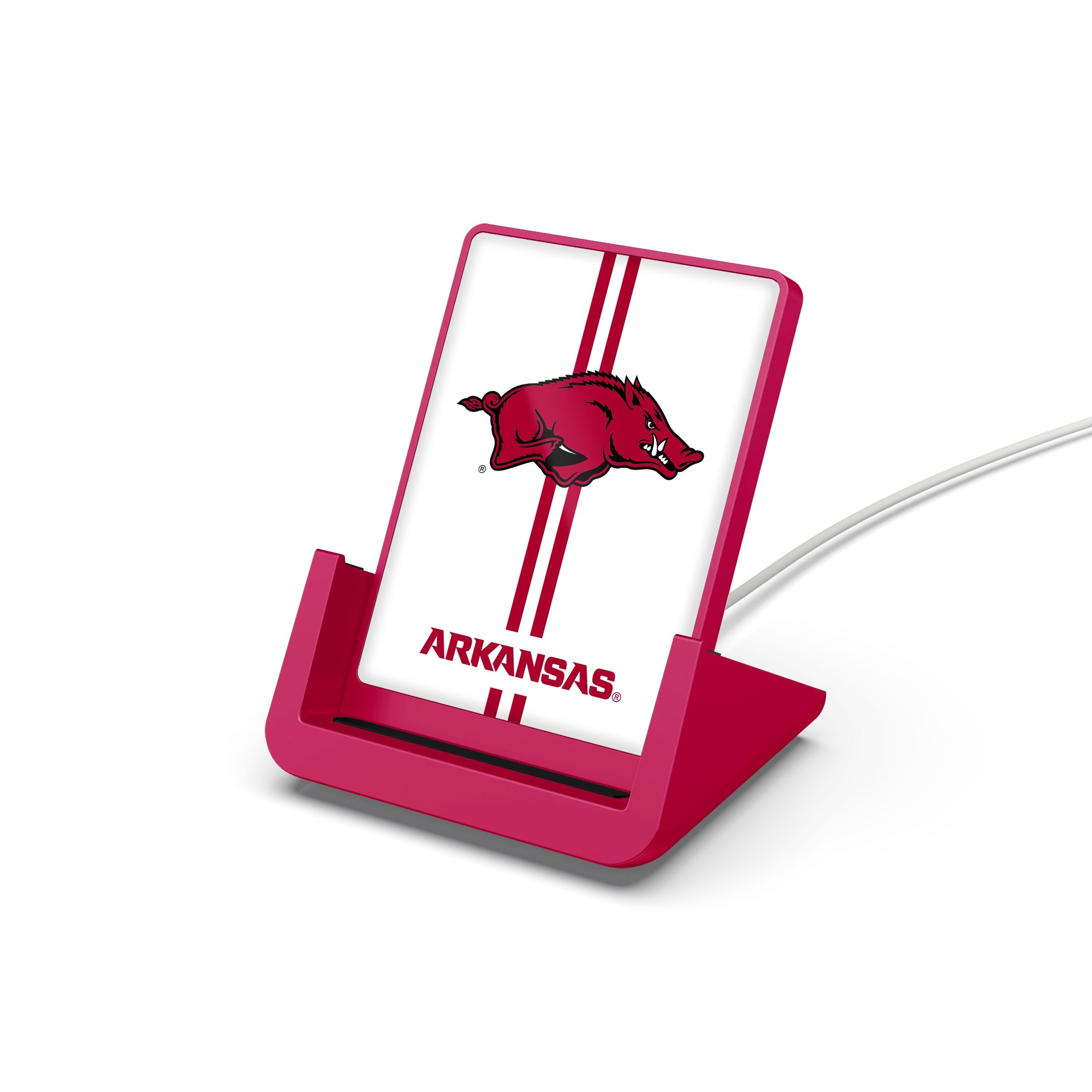 Arkansas Razorbacks NCAA Wireless Charging Stand