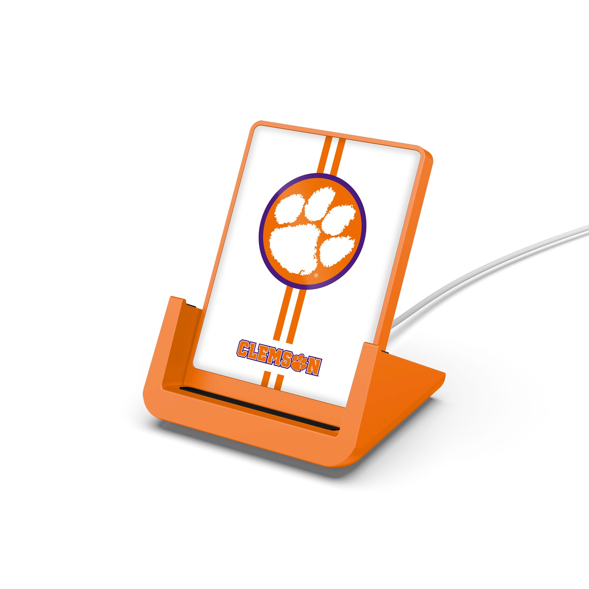 Clemson Tigers NCAA Wireless Charging Stand