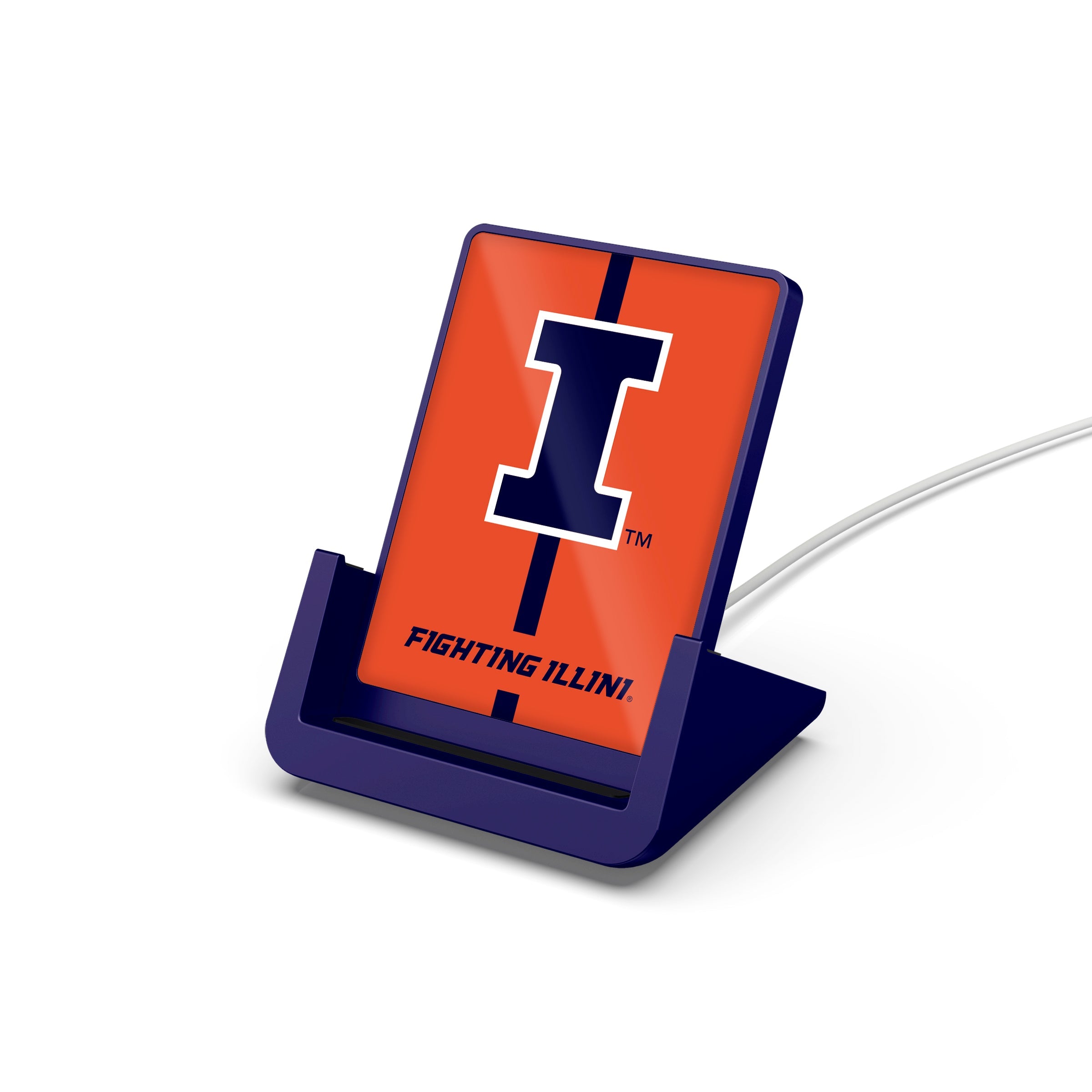 Illinois Fighting Illini Collegiate Wireless Charging Stand