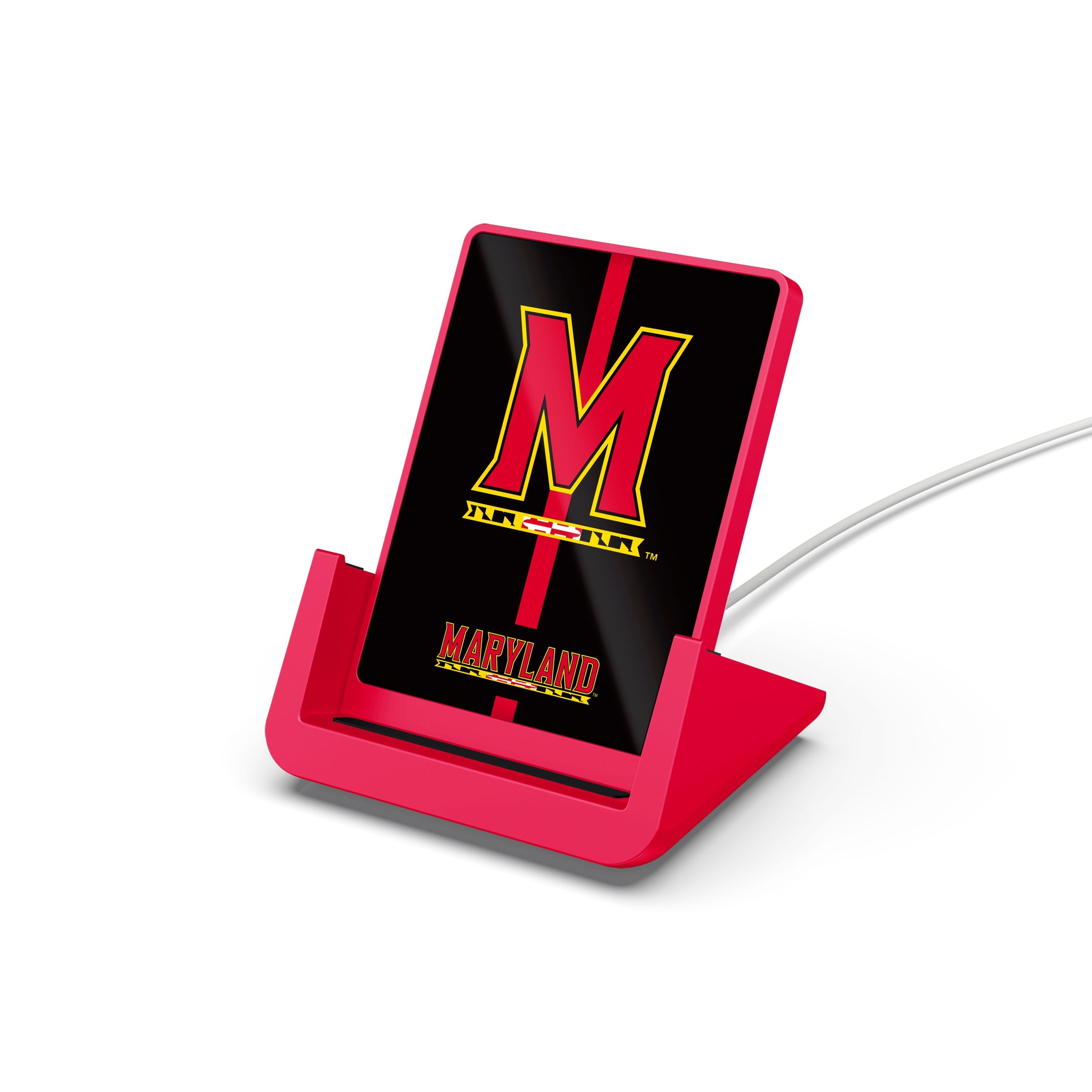 Maryland Terrapins NCAA Wireless Charging Stand