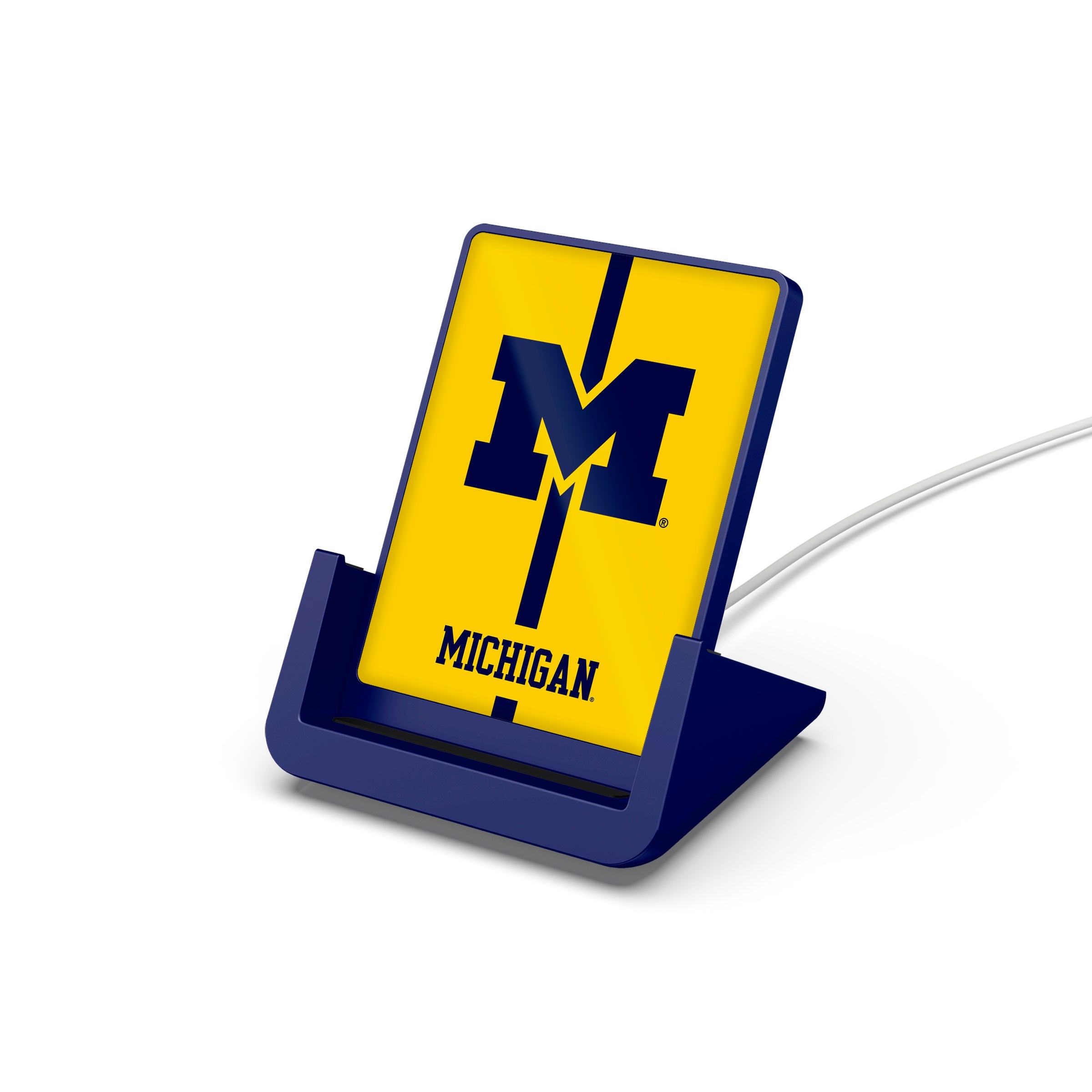 Michigan Wolverines NCAA Wireless Charging Stand