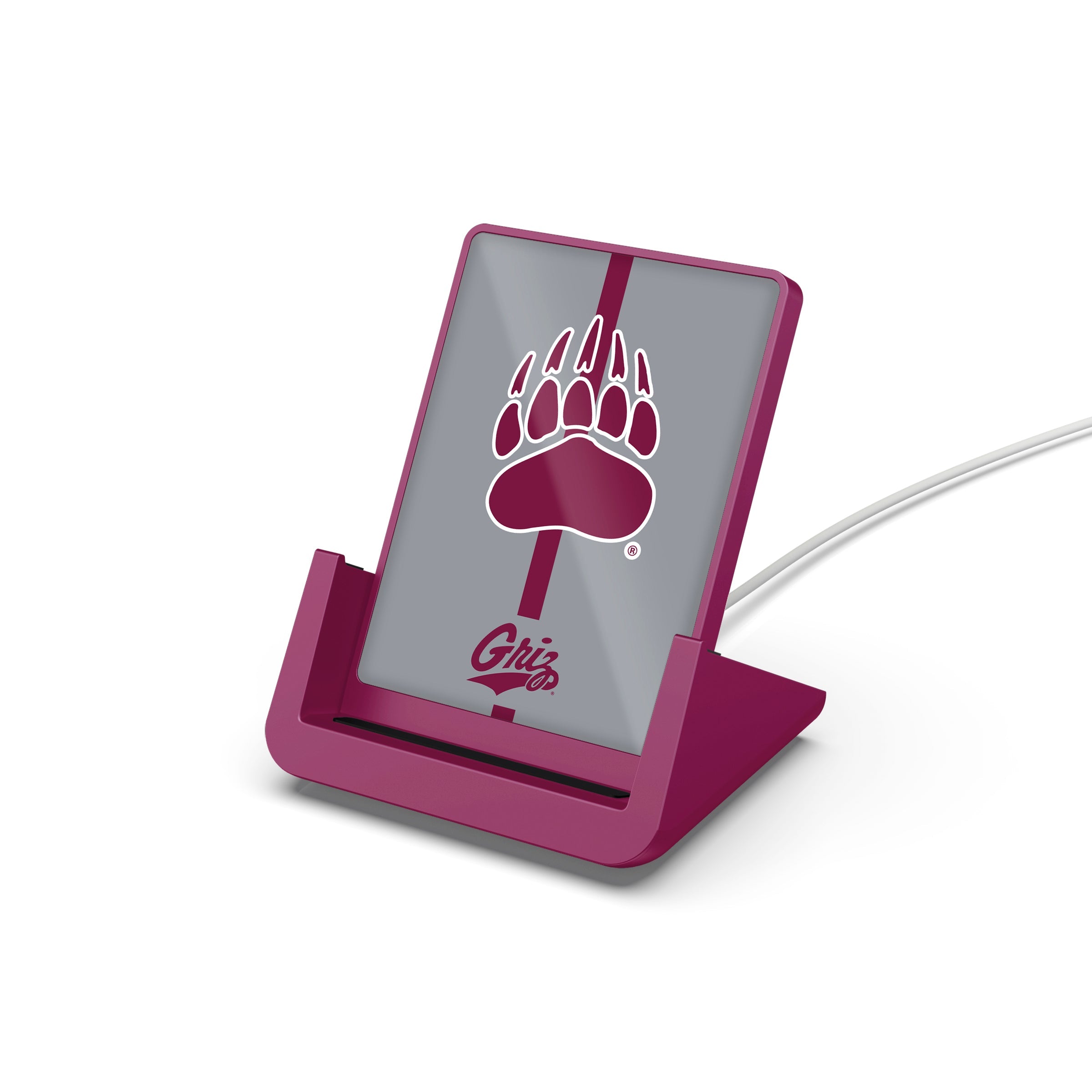 Montana Grizzlies NCAA Wireless Charging Stand