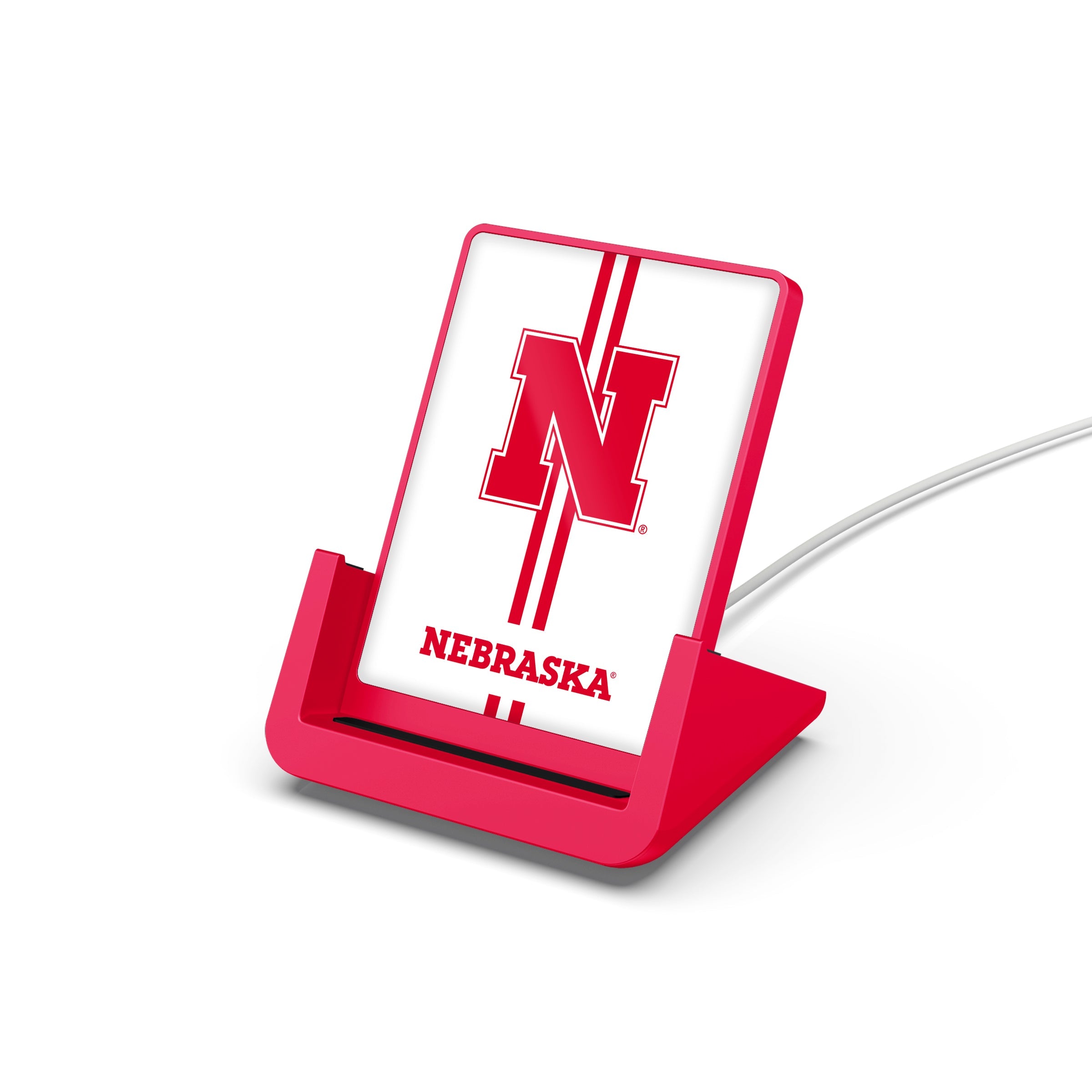 Nebraska Cornhuskers NCAA Wireless Charging Stand