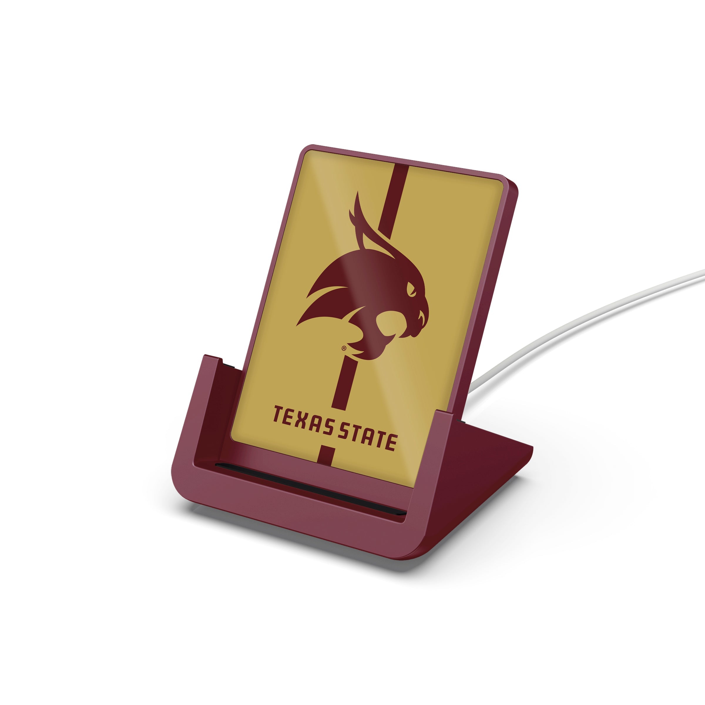 Texas State Bobcats Collegiate Wireless Charging Stand