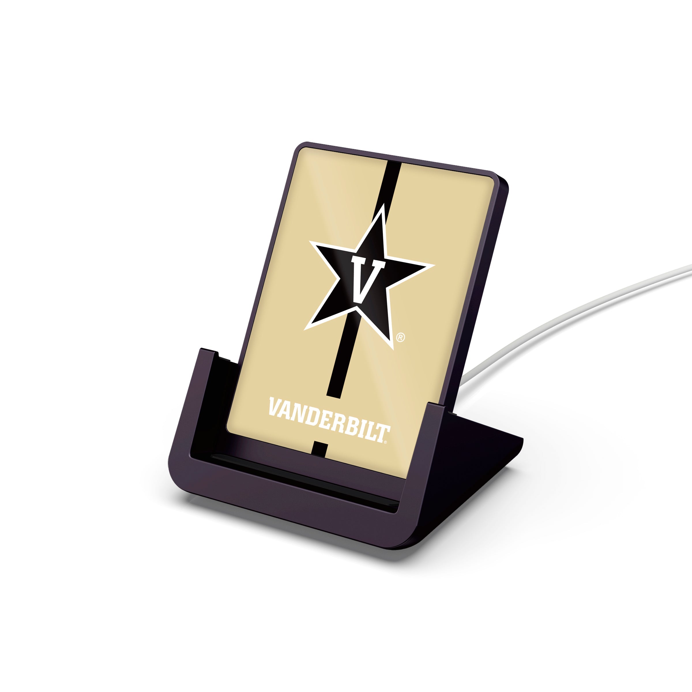 Vanderbilt Commodores NCAA Wireless Charging Stand