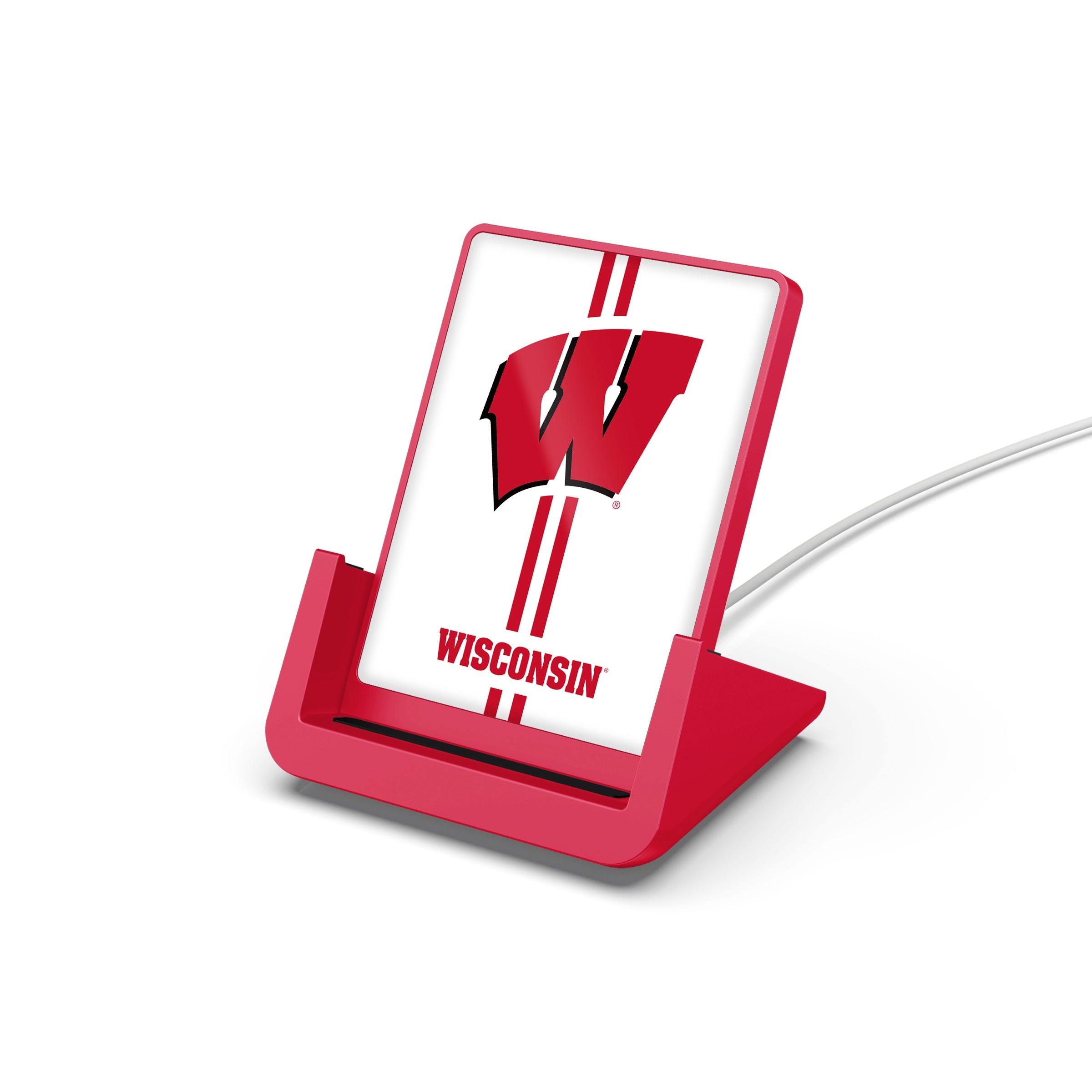 Wisconsin Badgers NCAA Wireless Charging Stand