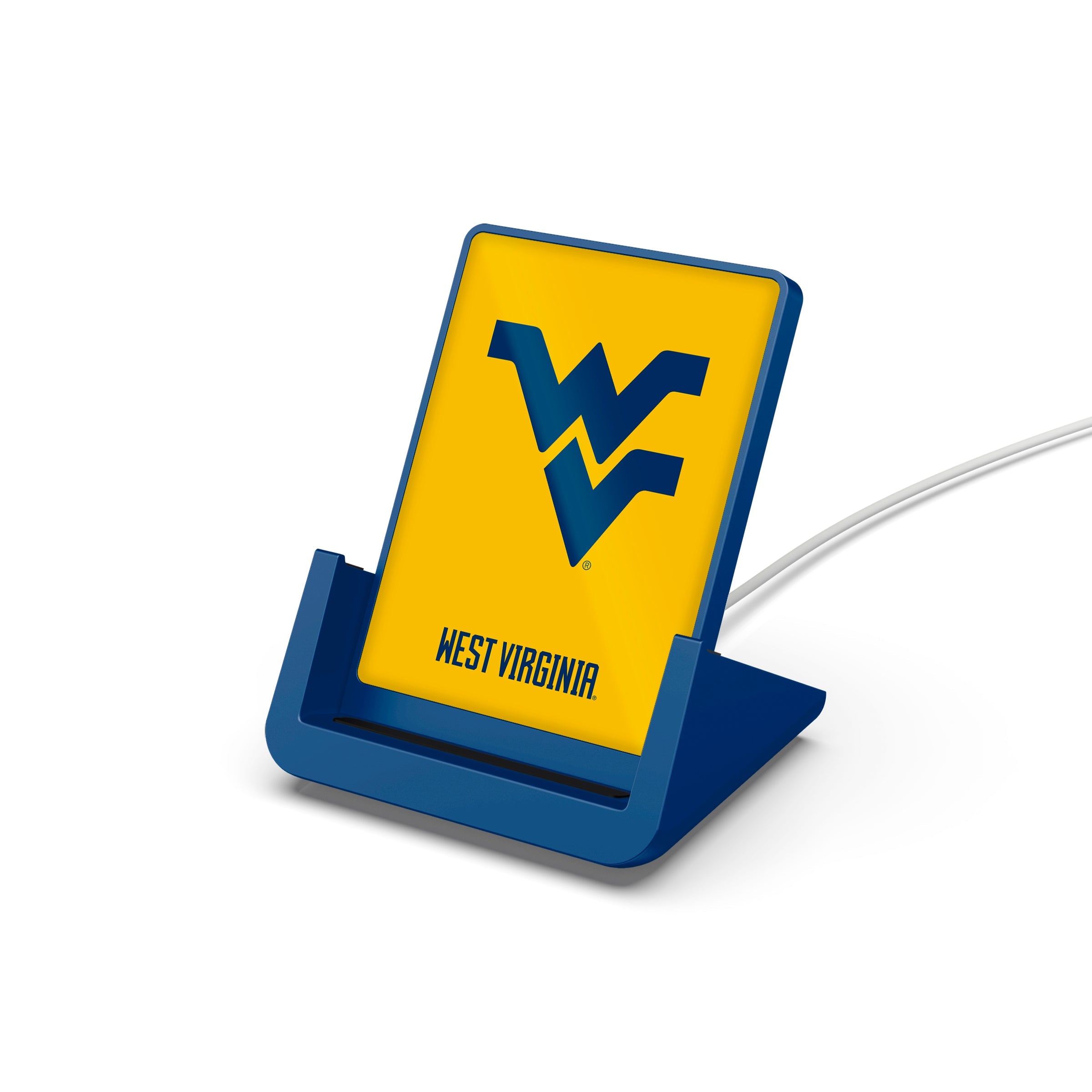 West Virginia Mountaineers NCAA Wireless Charging Stand