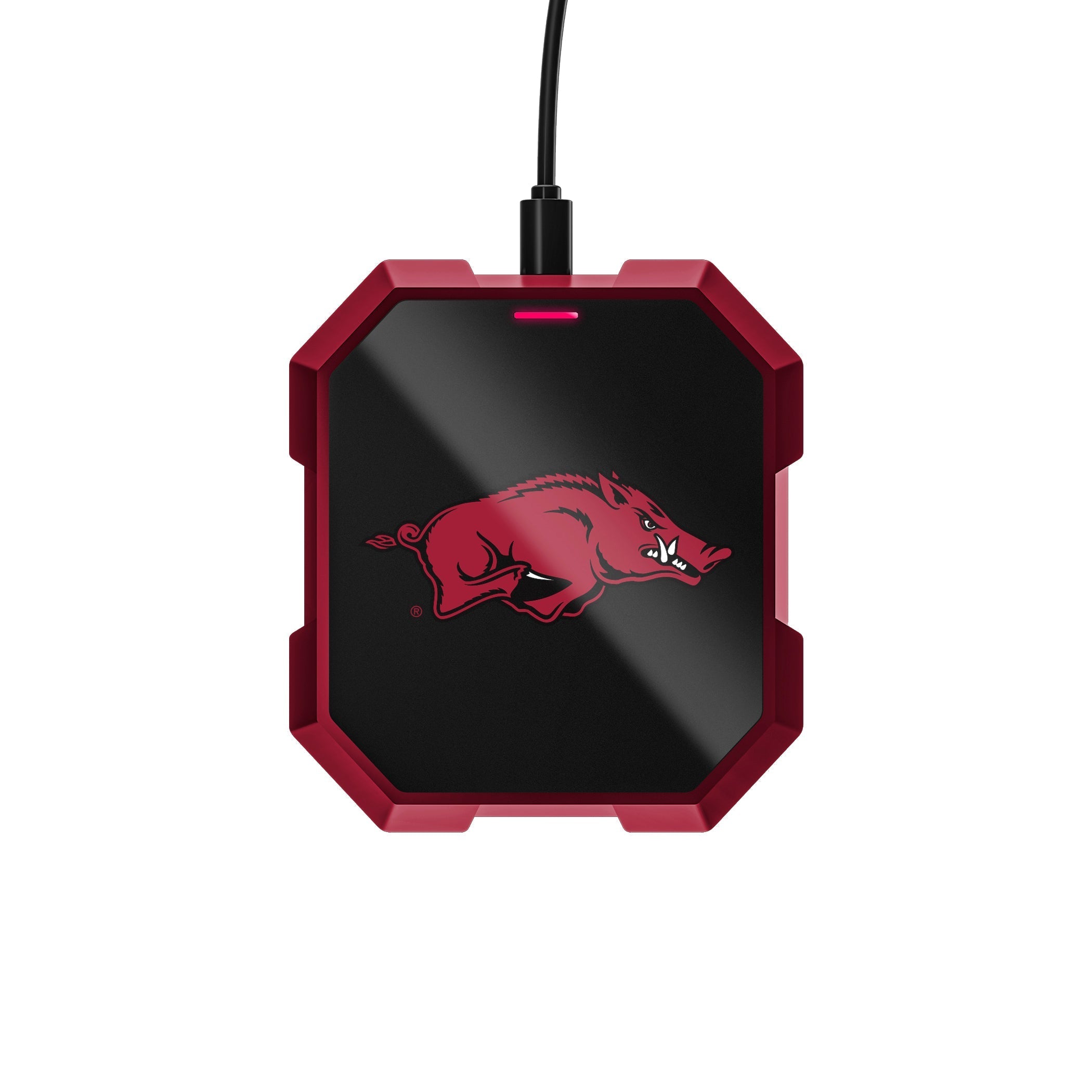 Arkansas Razorbacks Collegiate Wireless Charging Pad