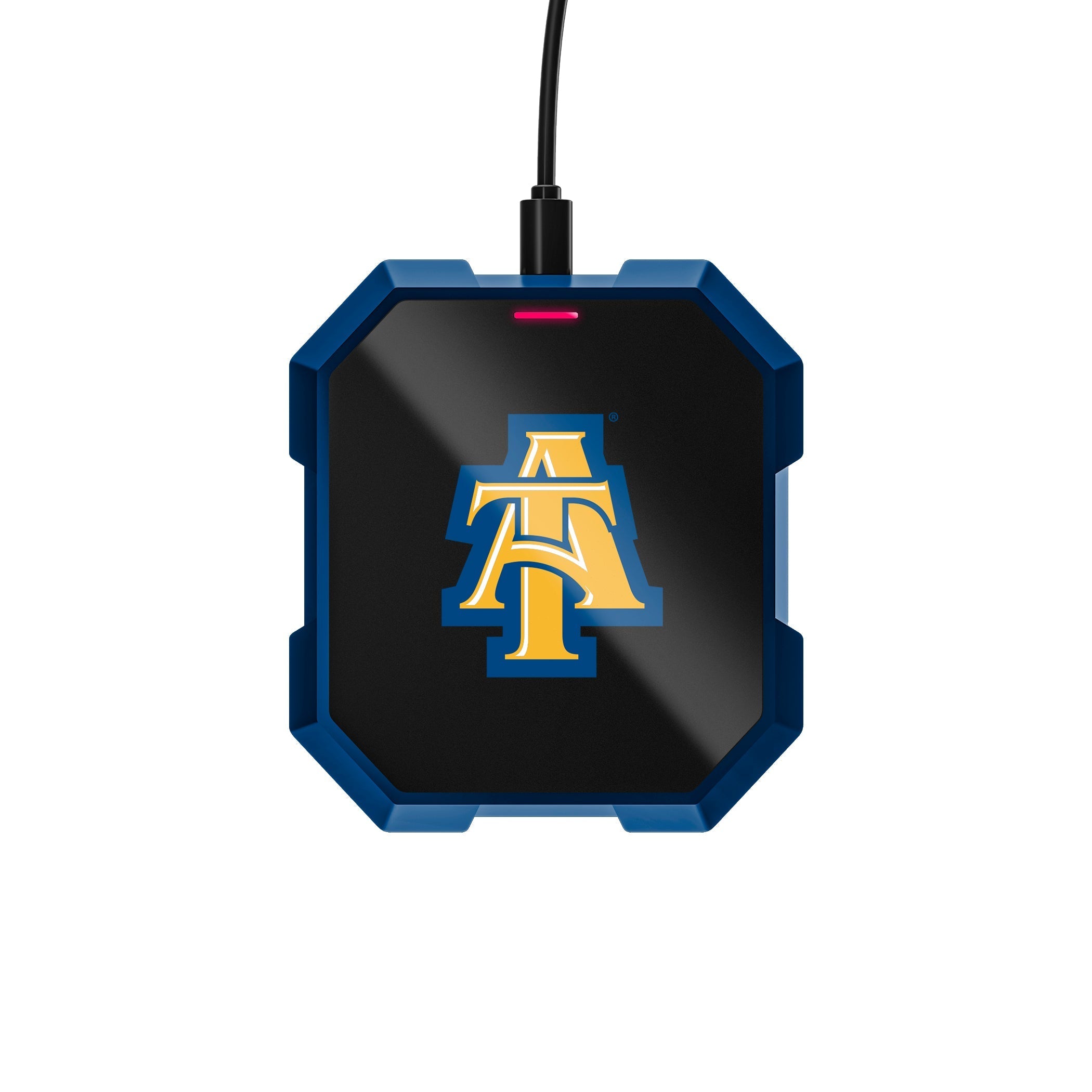 North Carolina A & T State University Collegiate Wireless Charging Pad