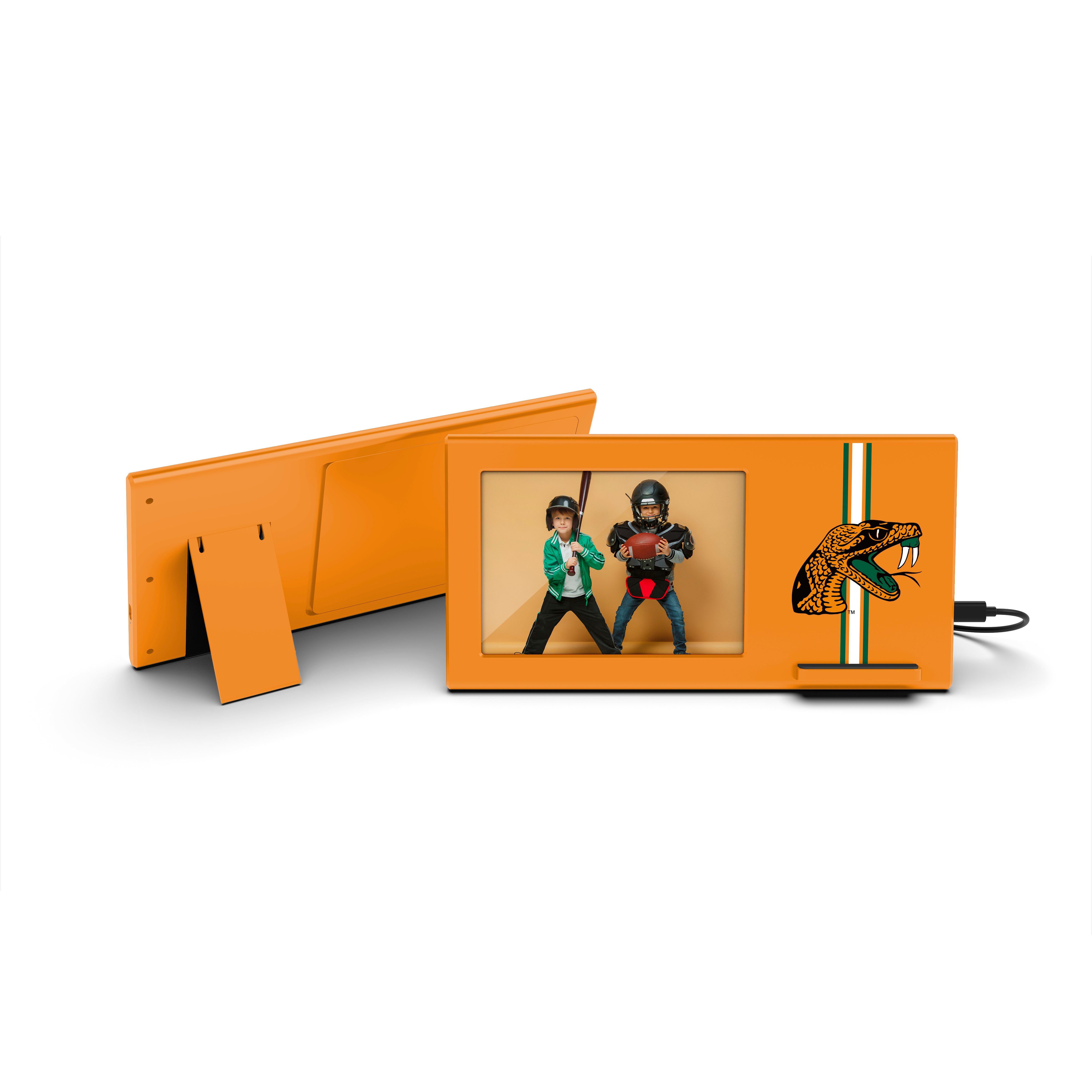 Florida A&M NCAA Wireless Charging Picture Frame