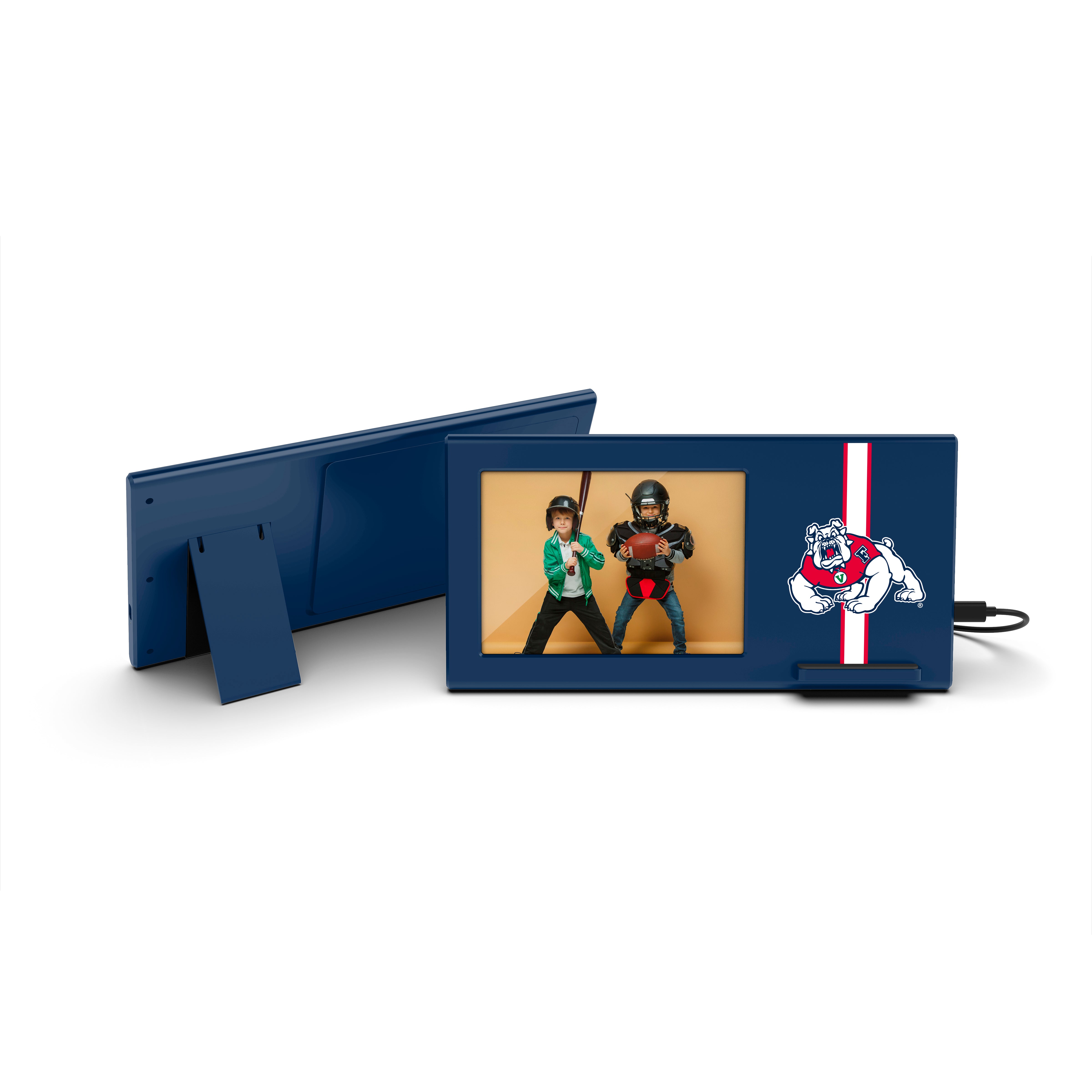 Fresno State Bulldogs NCAA Wireless Charging Picture Frame