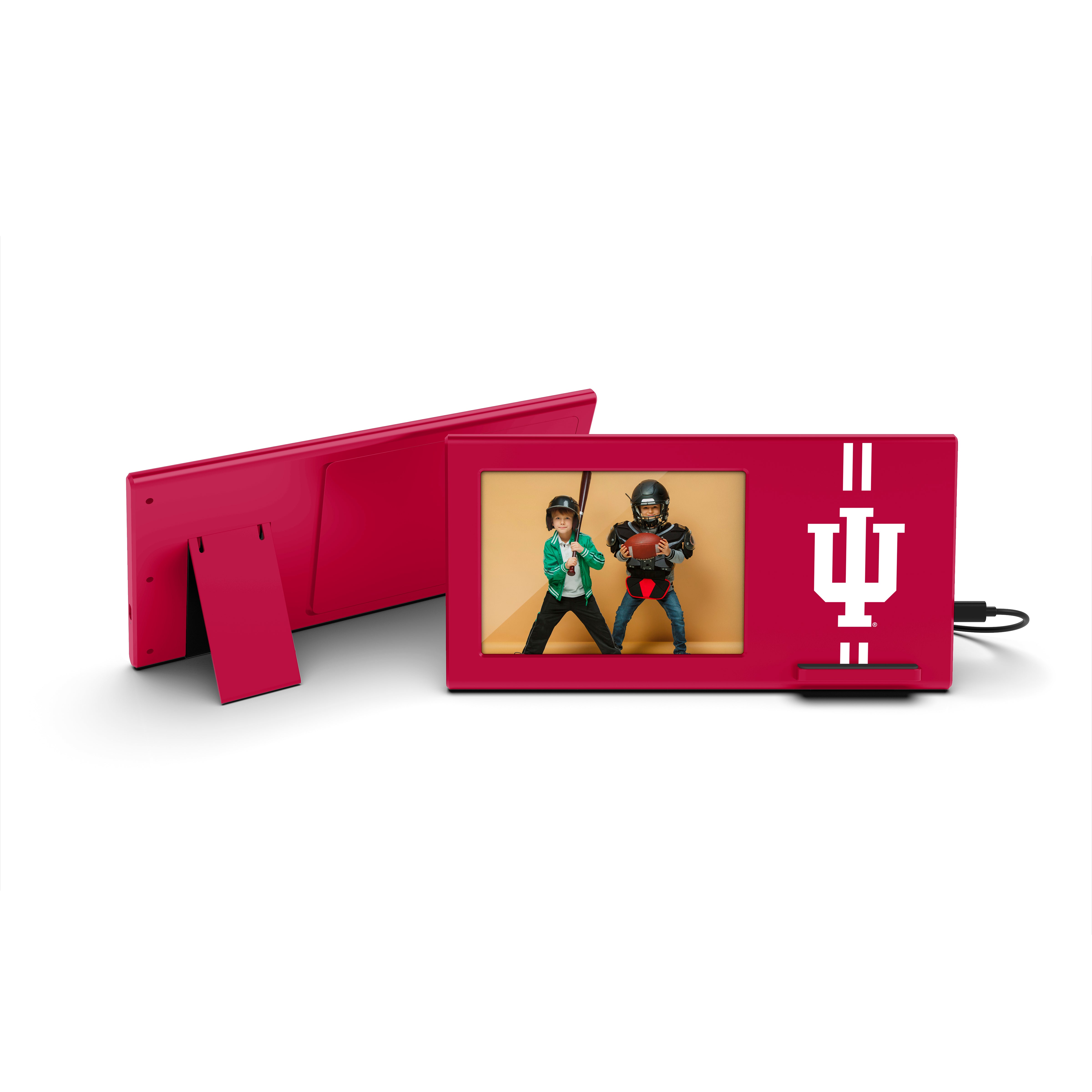 Indiana Hoosiers NCAA Wireless Charging Picture Frame