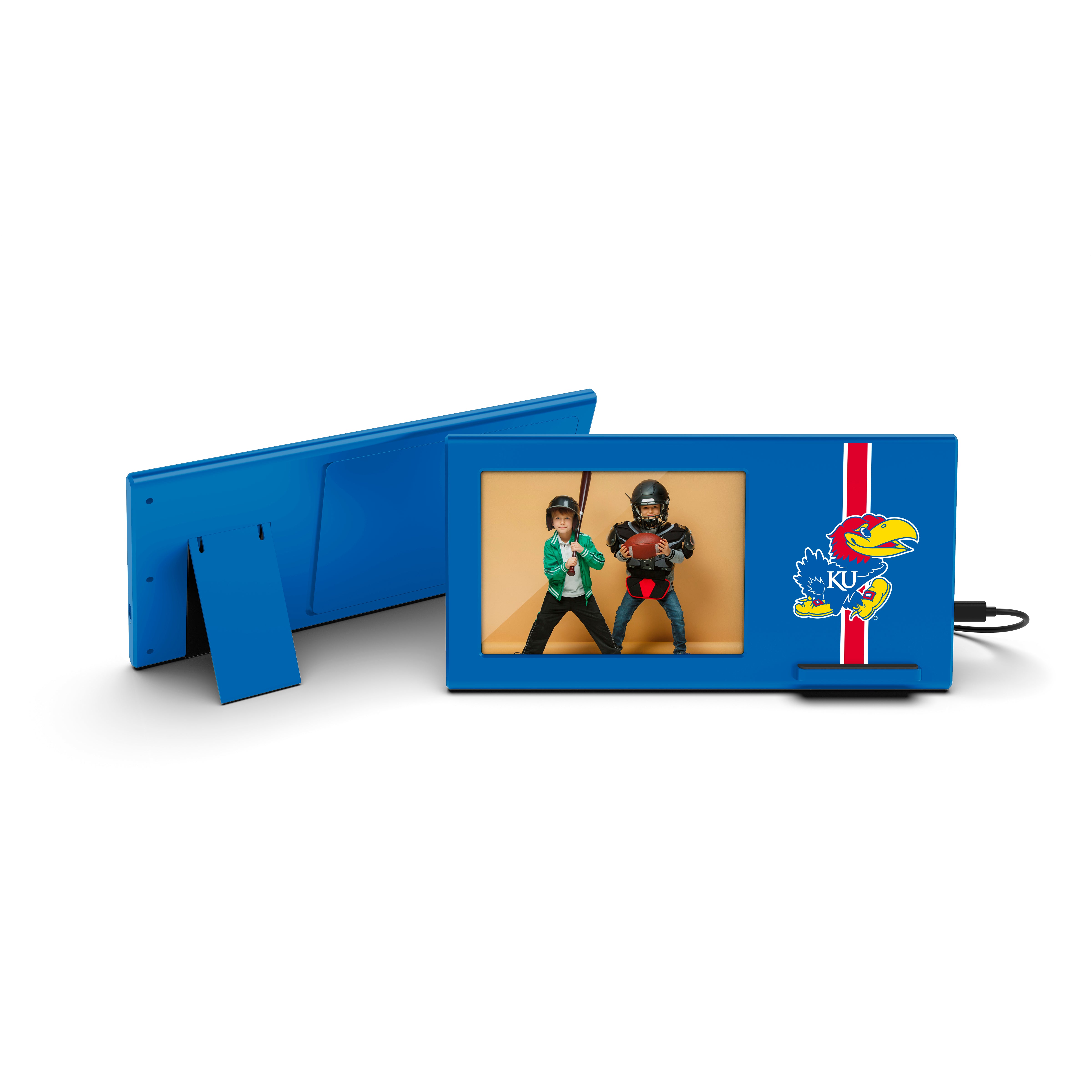 Kansas Jayhawks NCAA Wireless Charging Picture Frame