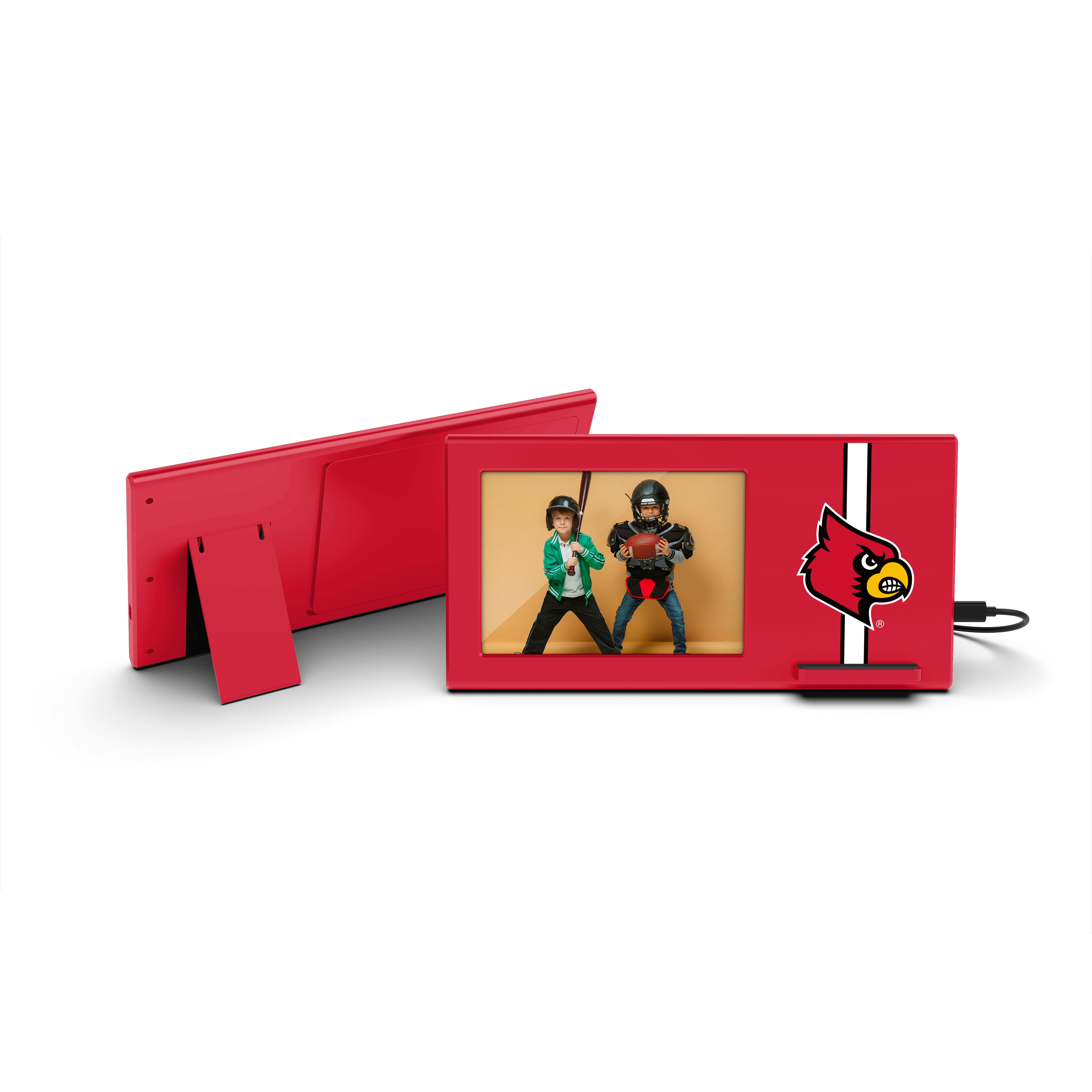 Louisville Cardinals NCAA Wireless Charging Picture Frame