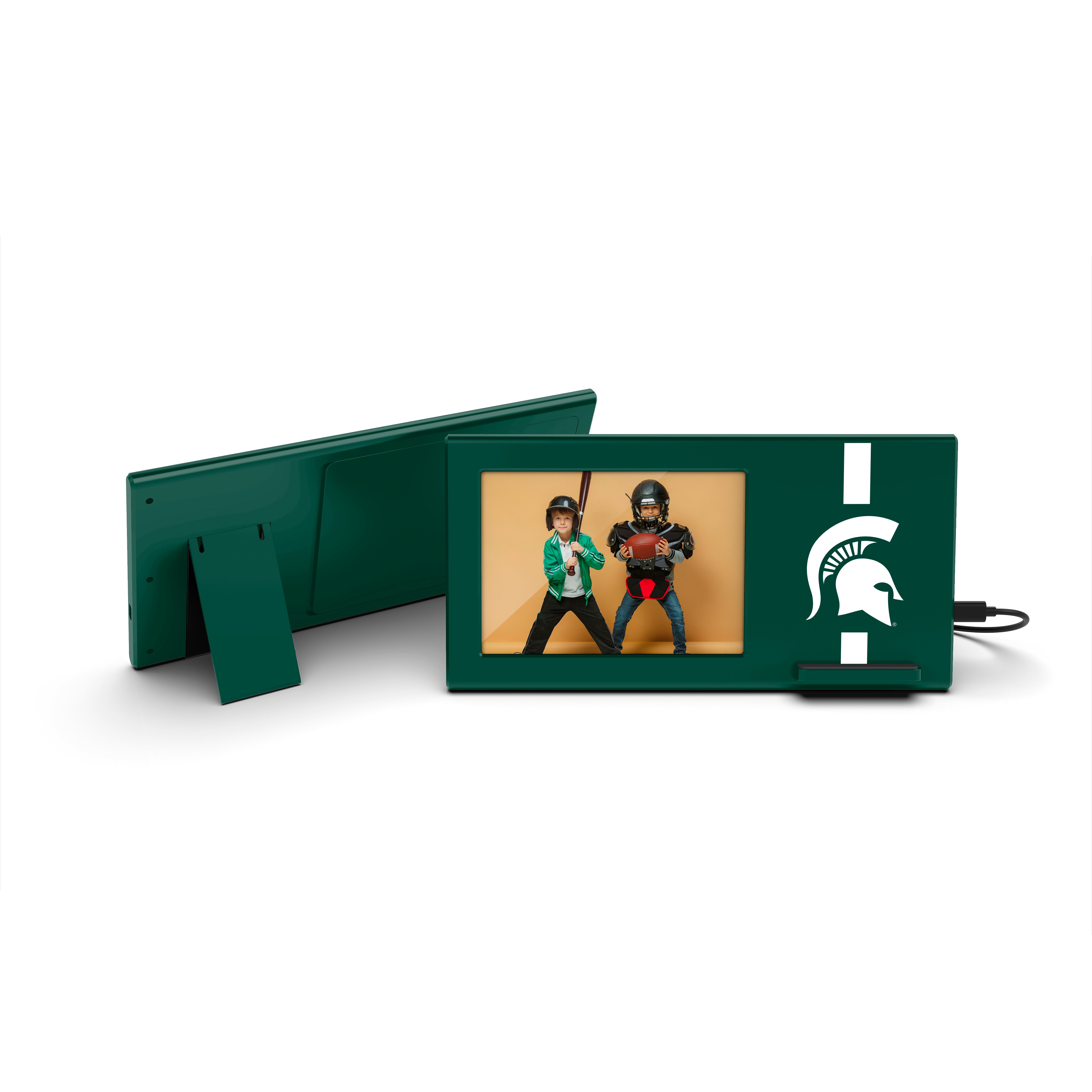 Michigan State Spartans NCAA Wireless Charging Picture Frame