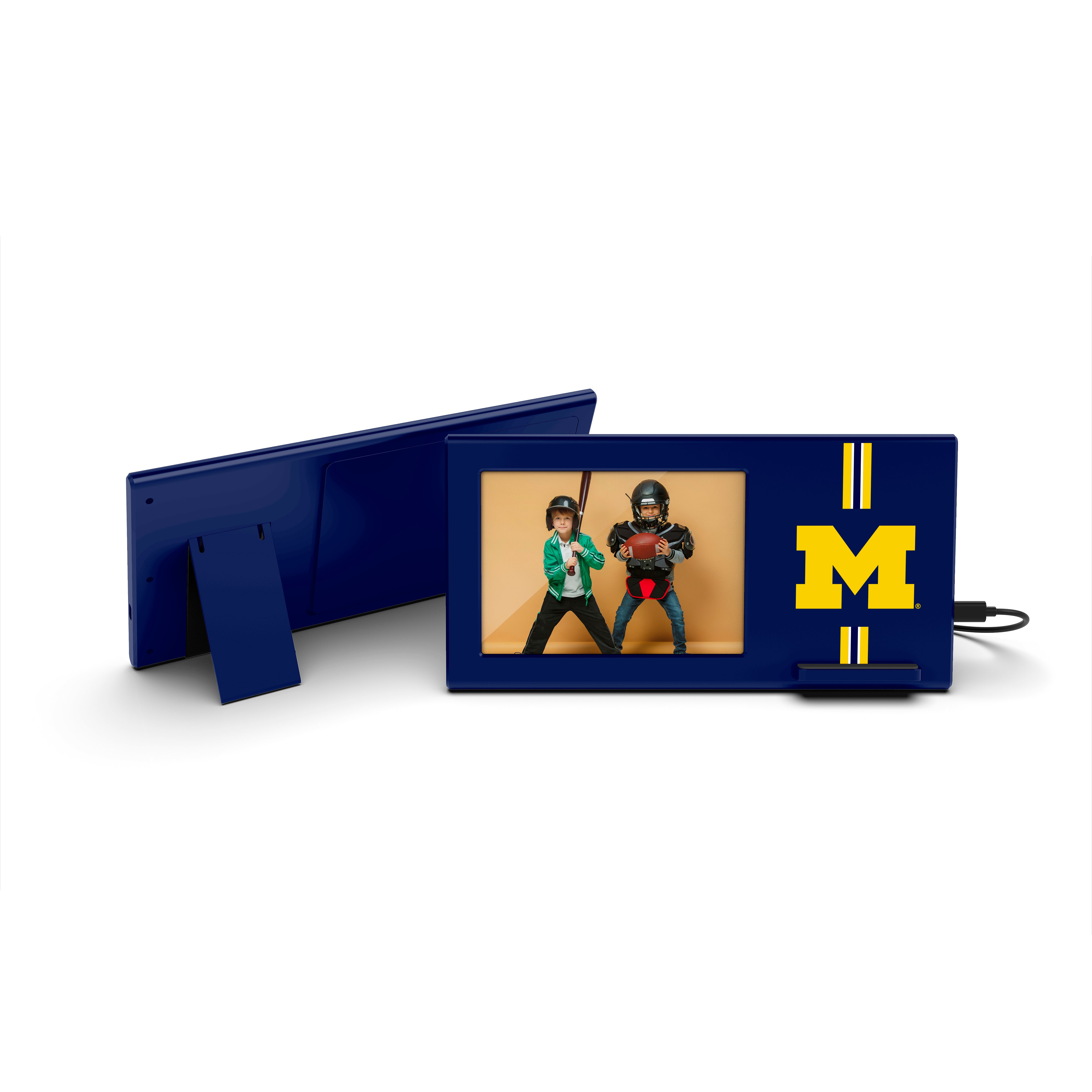 Michigan Wolverines NCAA Wireless Charging Picture Frame