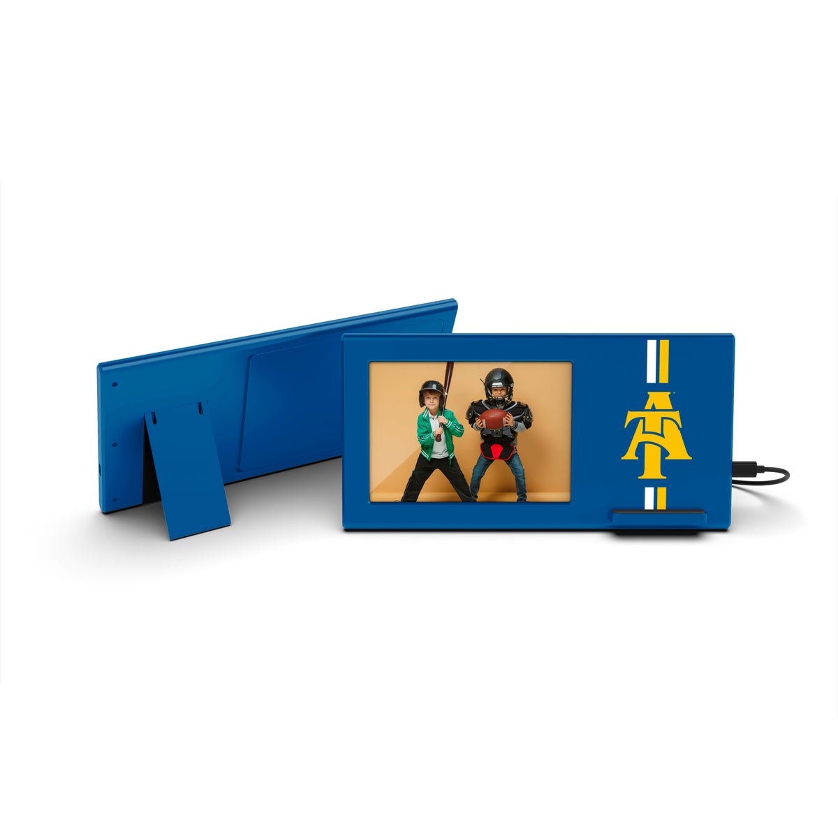 North Carolina A & T State University NCAA Wireless Charging Picture Frame