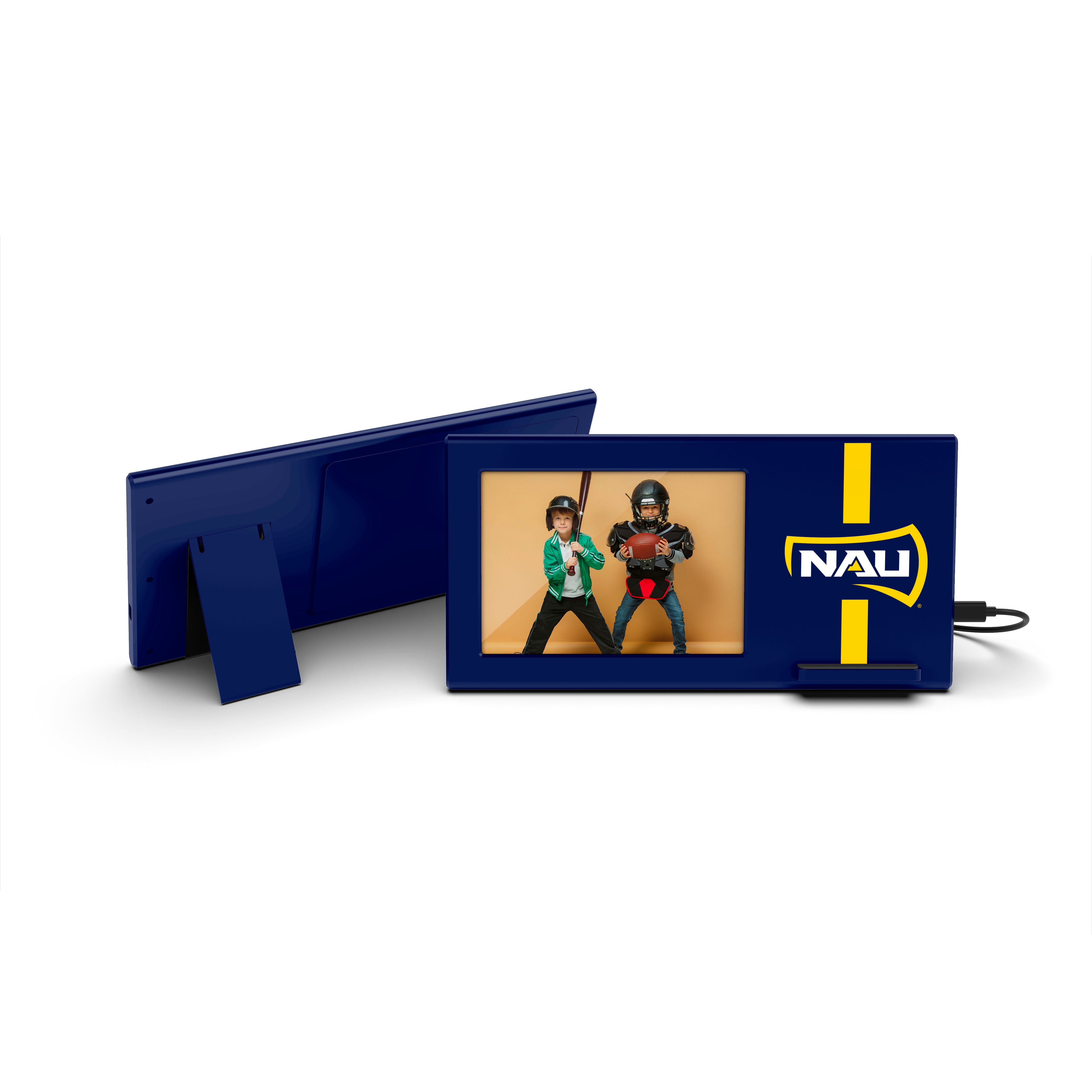 Northern Arizona Lumberjacks NCAA Wireless Charging Picture Frame