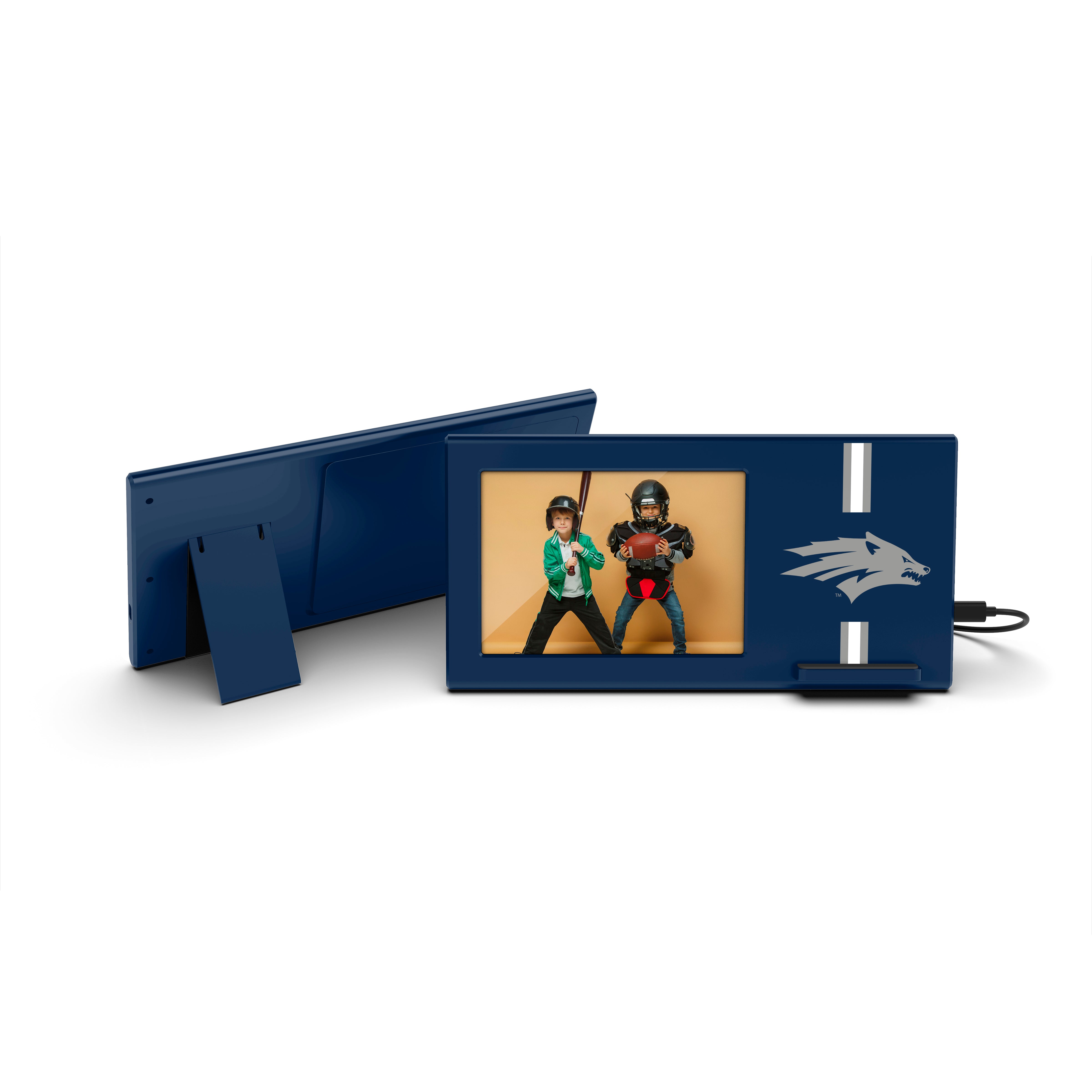 Nevada Wolf Pack NCAA Wireless Charging Picture Frame