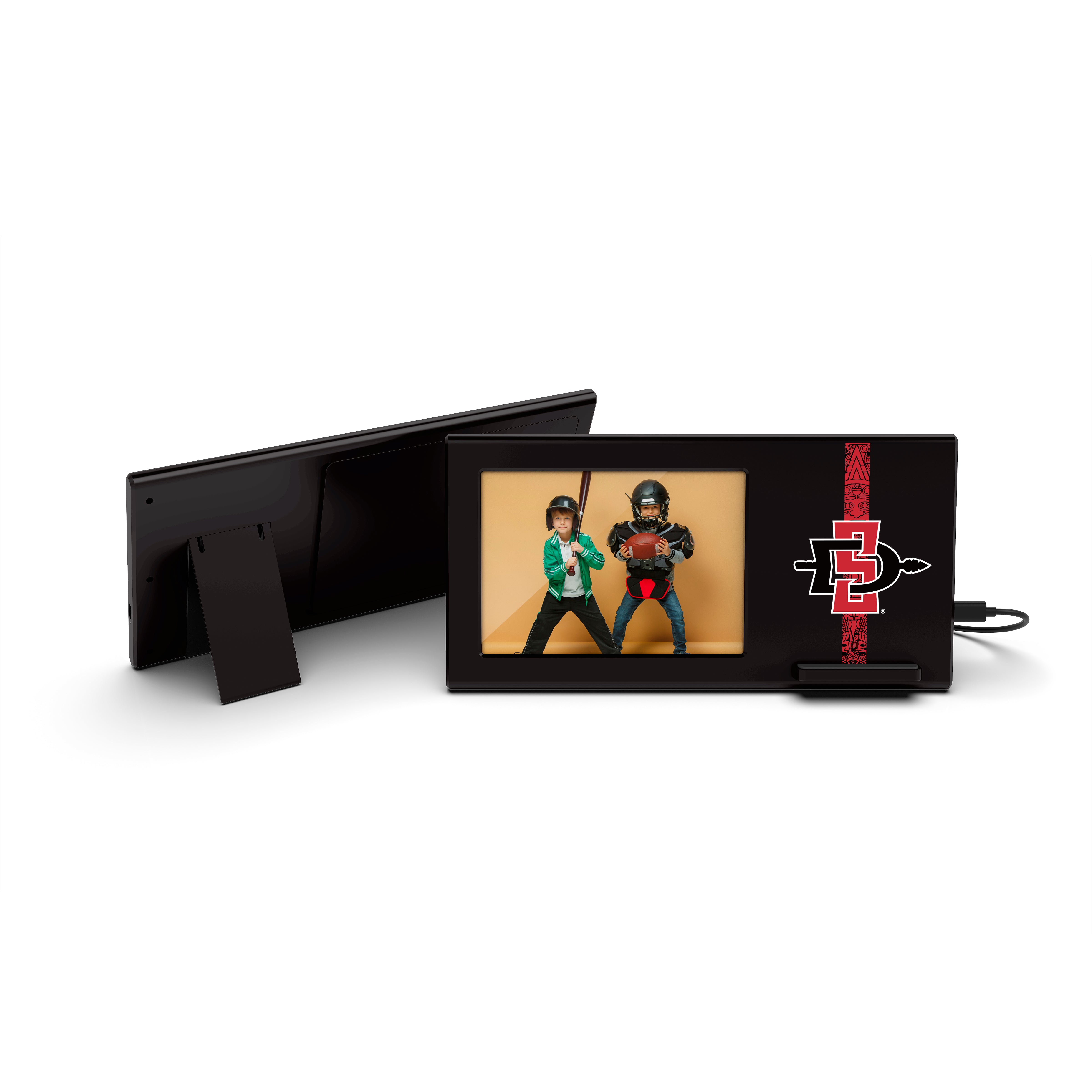 San Diego State Aztecs NCAA Wireless Charging Picture Frame