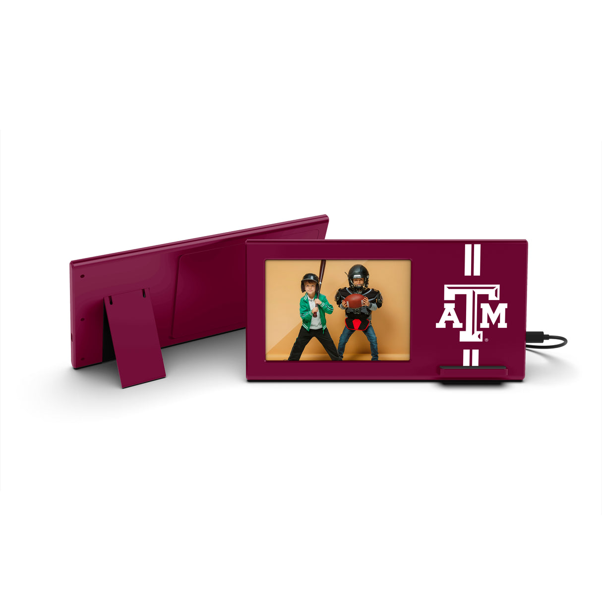Texas A&M Aggies NCAA Wireless Charging Picture Frame