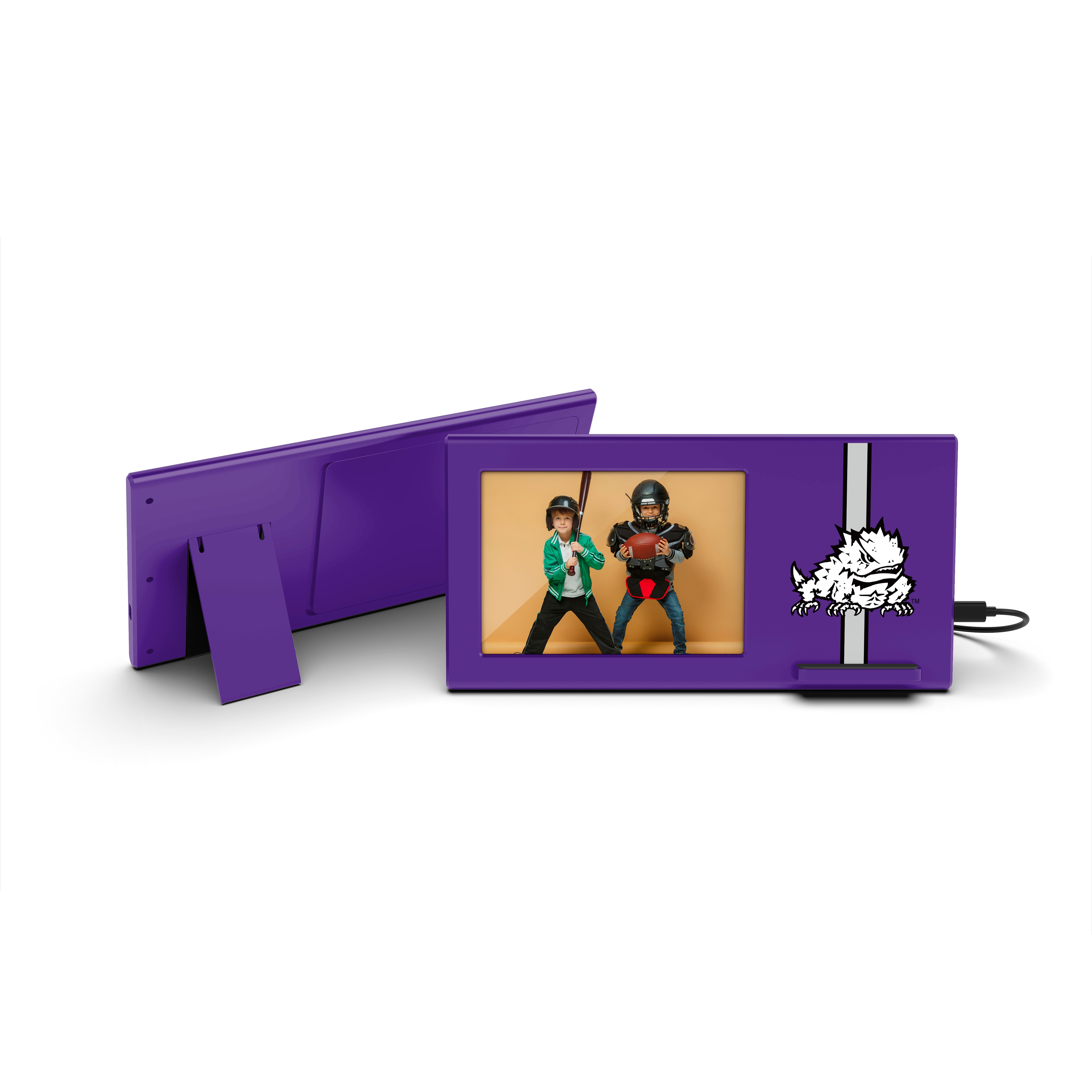 Tcu Horned Frogs NCAA Wireless Charging Picture Frame