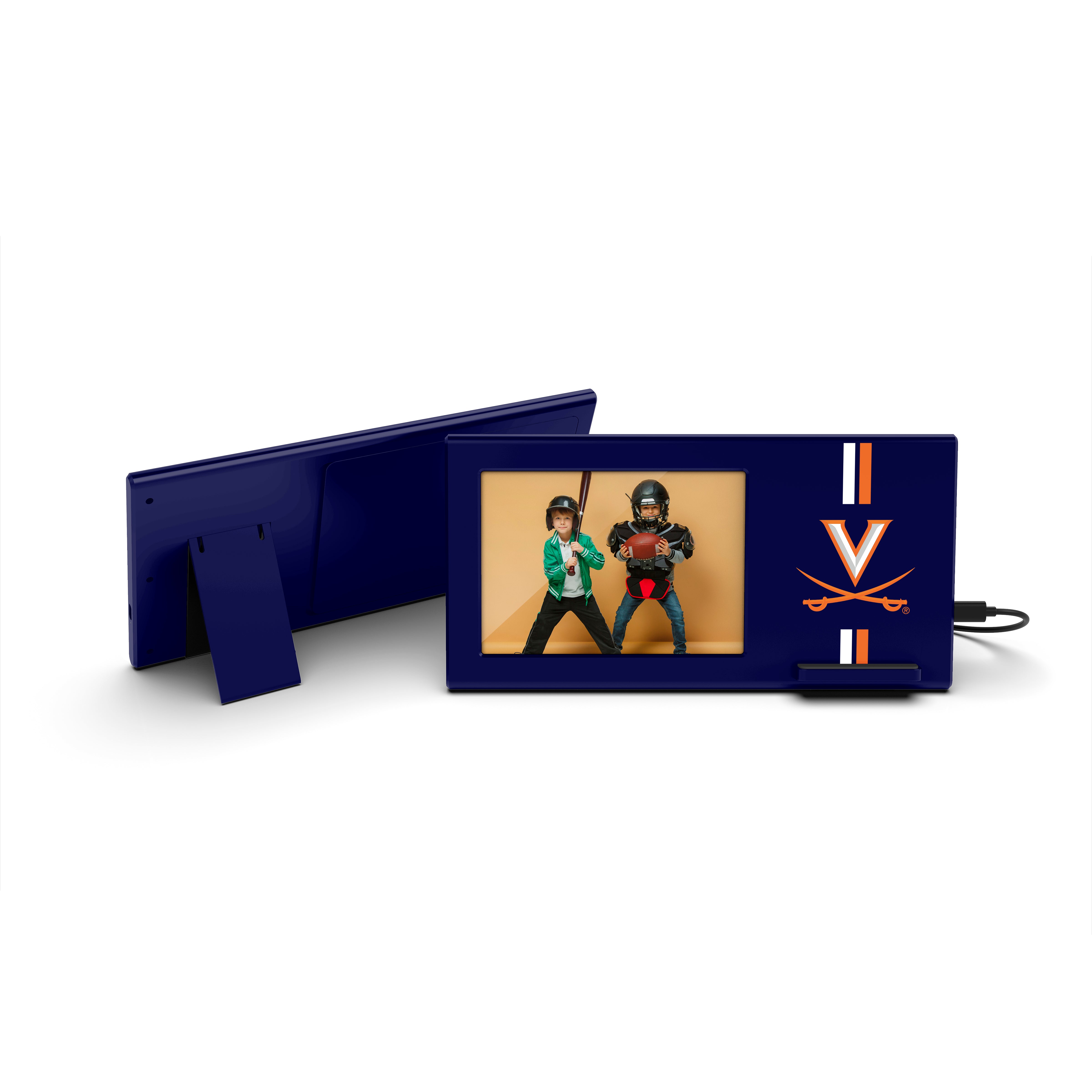 Virginia Cavaliers NCAA Wireless Charging Picture Frame