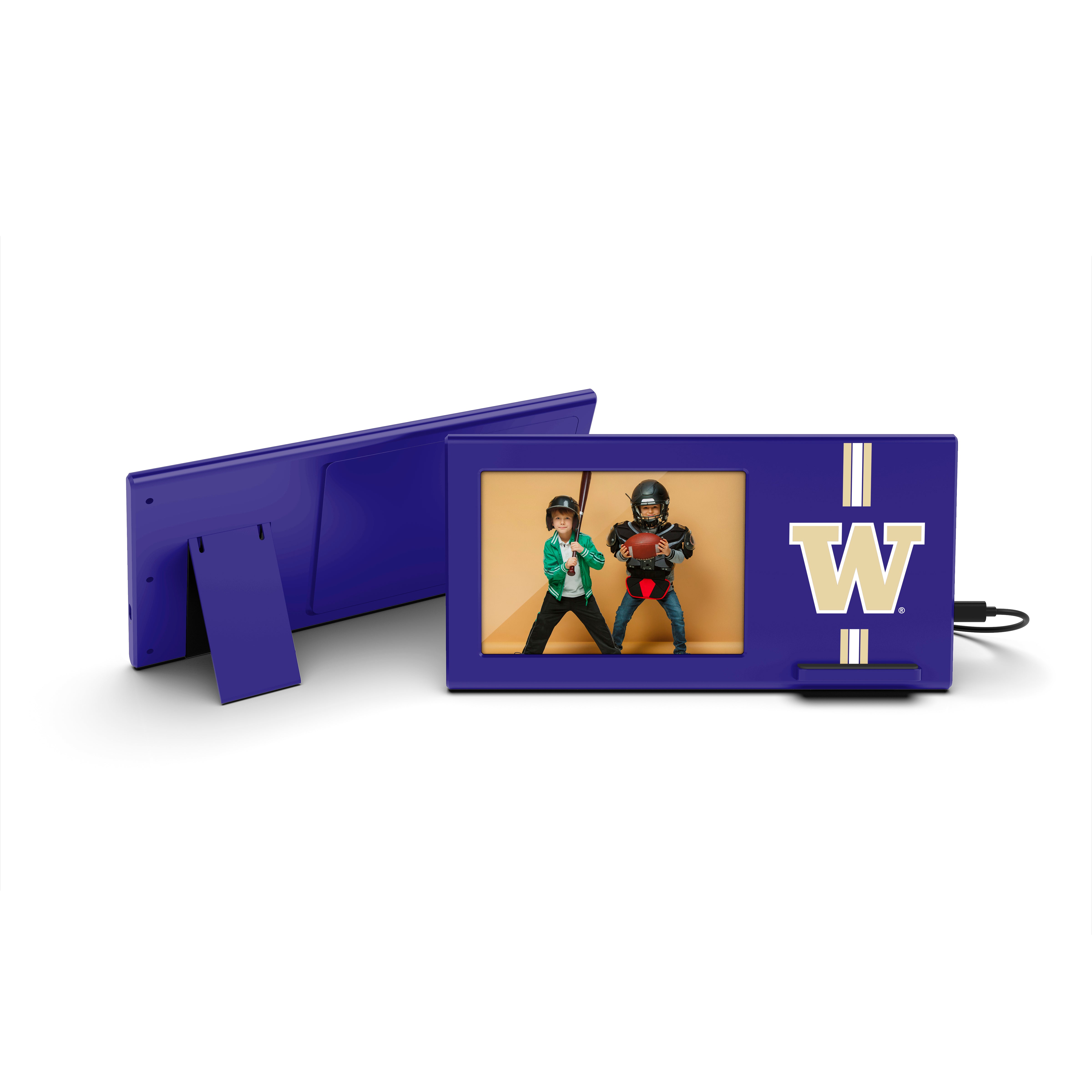 Washington Huskies NCAA Wireless Charging Picture Frame