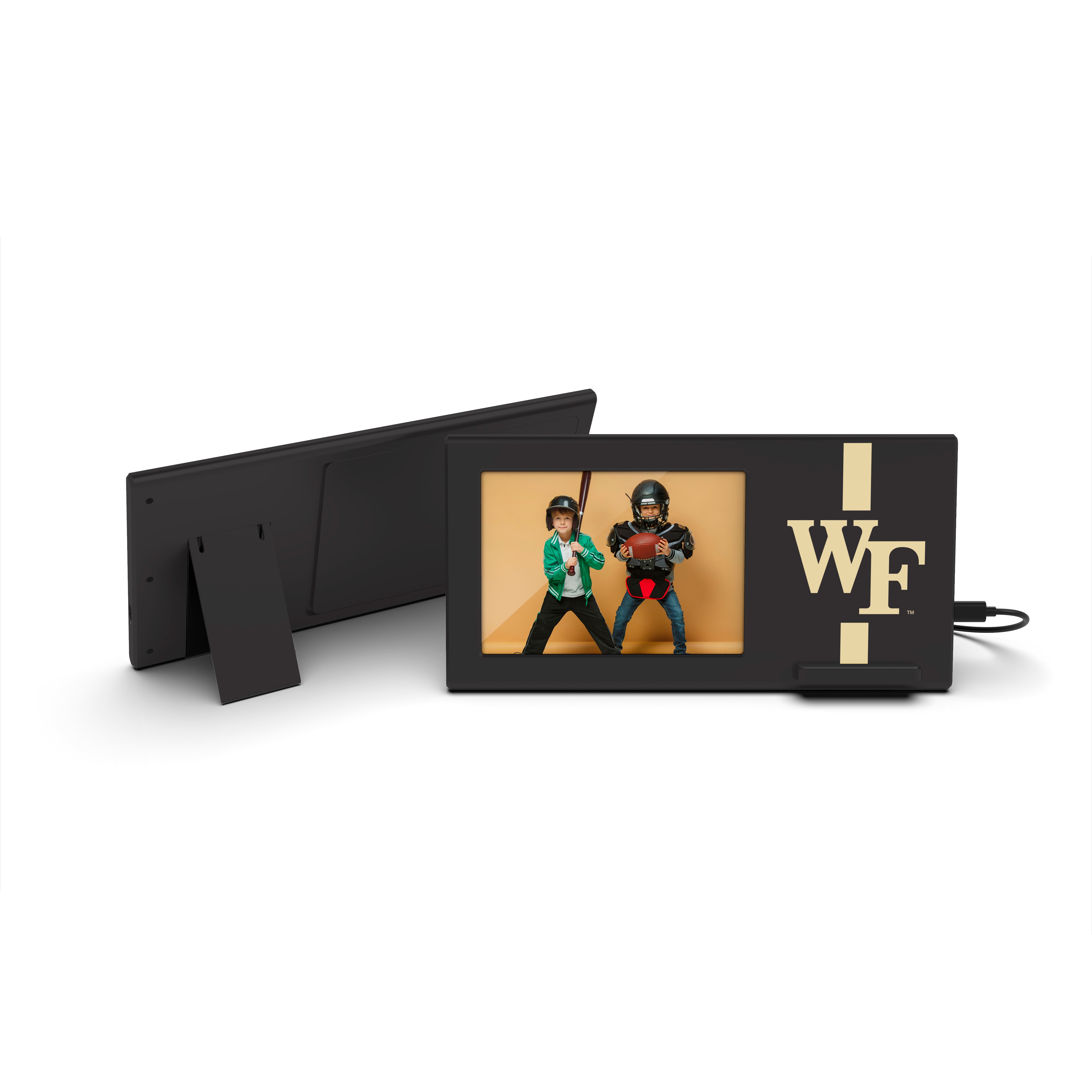 Wake Forest Demon Deacons NCAA Wireless Charging Picture Frame