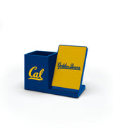 Cal Golden Bears NCAA Cell Phone Wireless Charging Stand and Desktop Organizer