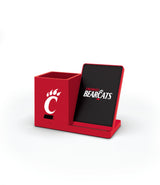 Cincinnati Bearcats NCAA Cell Phone Wireless Charging Stand and Desktop Organizer
