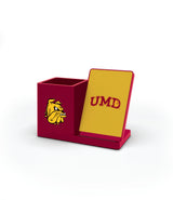 University of Minnesota Duluth NCAA Cell Phone Wireless Charging Stand and Desktop Organizer