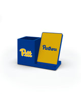 Pitt Panthers NCAA Cell Phone Wireless Charging Stand and Desktop Organizer