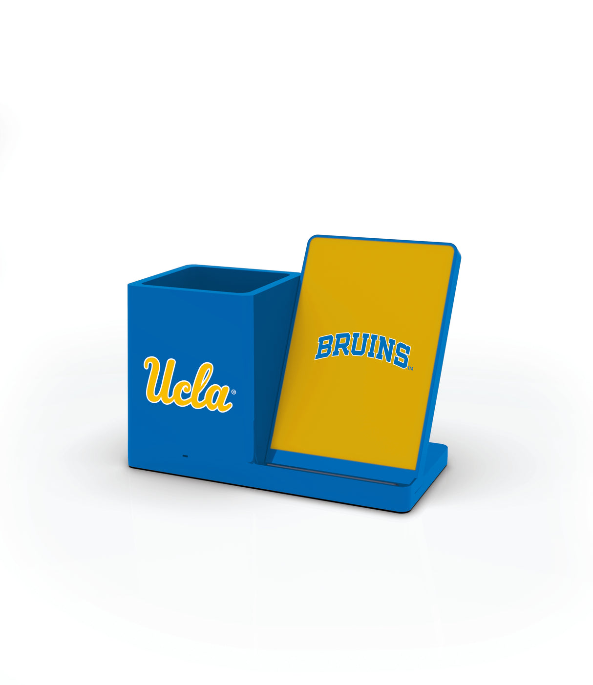 UCLA Bruins NCAA Cell Phone Wireless Charging Stand and Desktop Organizer