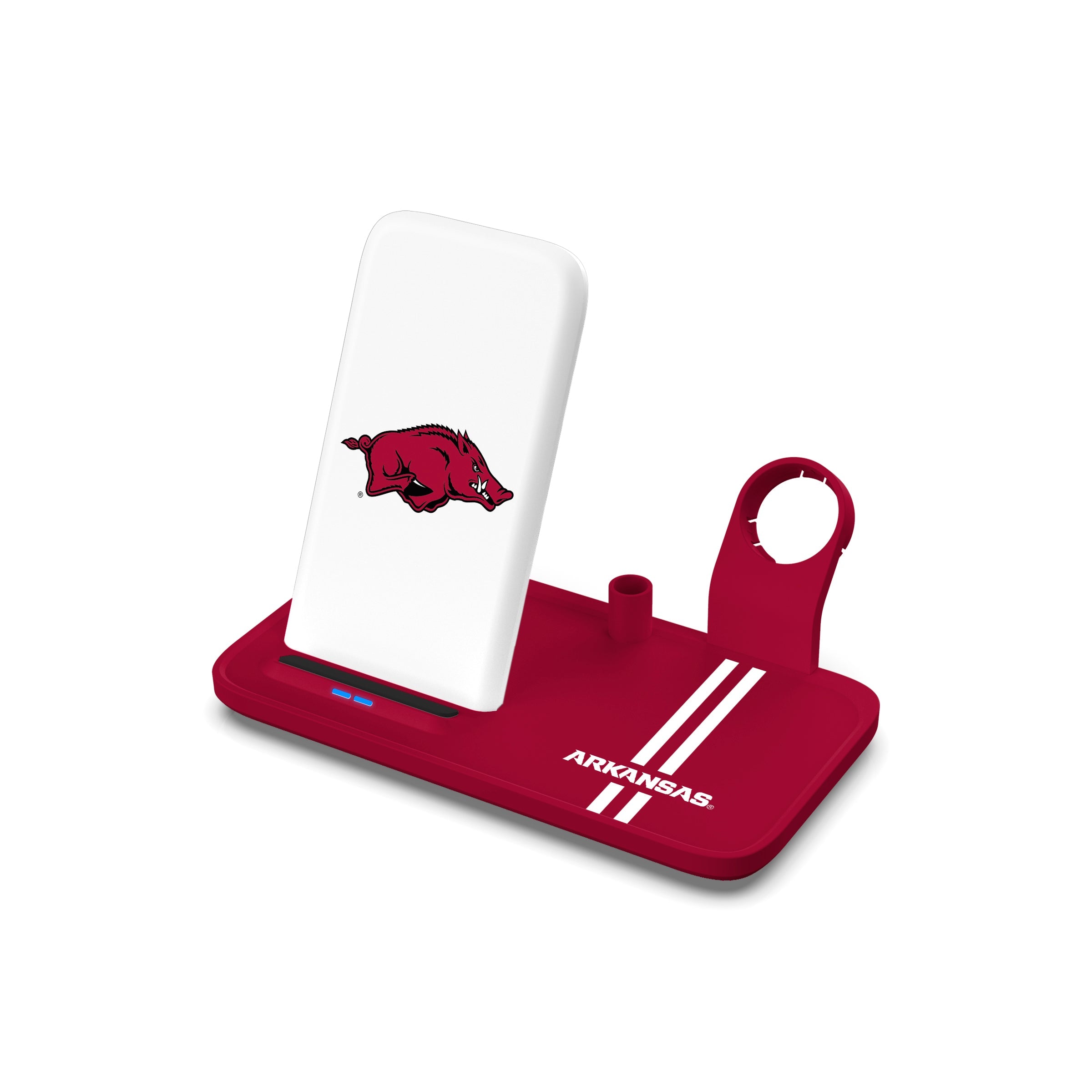 Arkansas Razorbacks Collegiate Wireless Charging Station