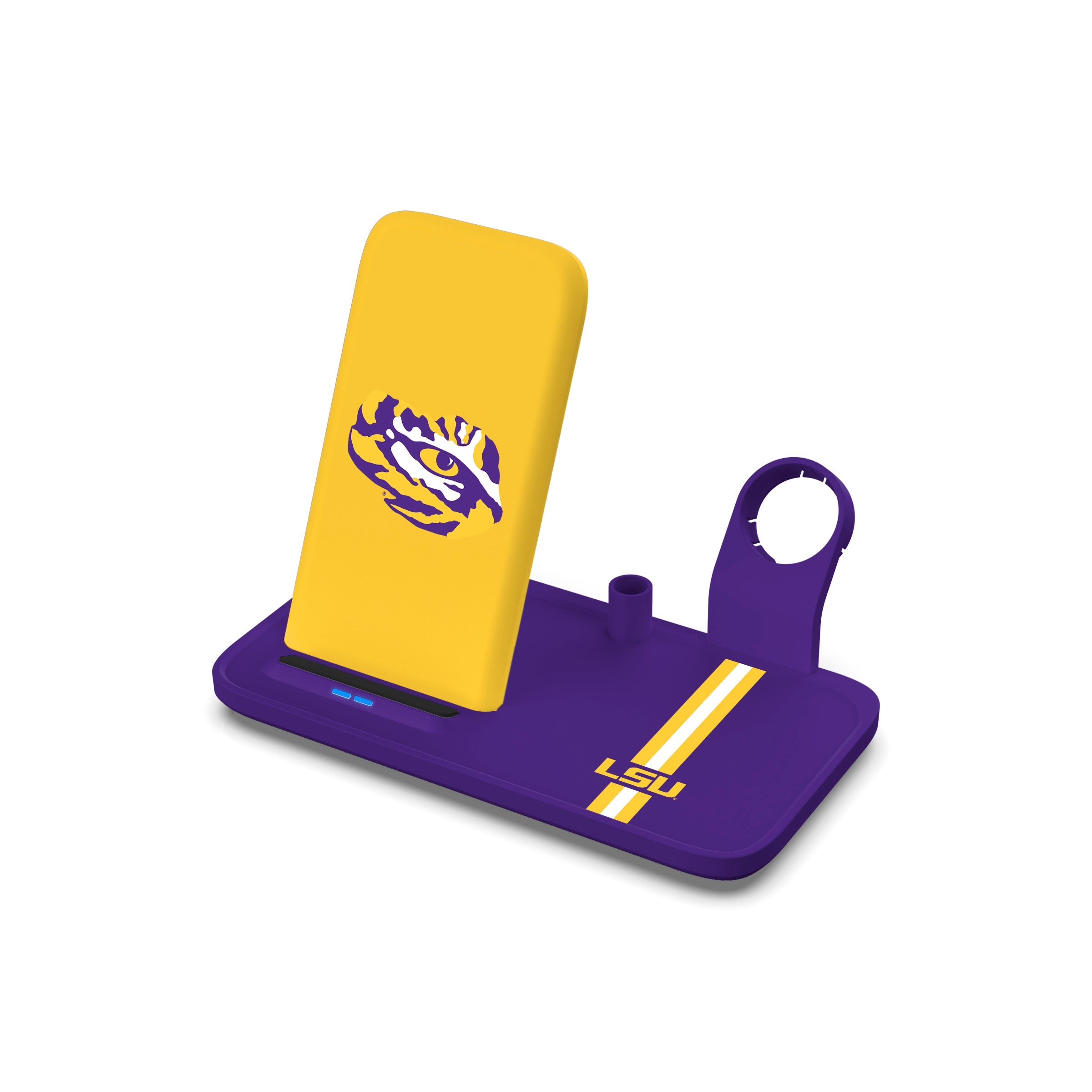 LSU Tigers Collegiate Wireless Charging Station