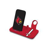 Louisville Cardinals NCAA Wireless Charging Station
