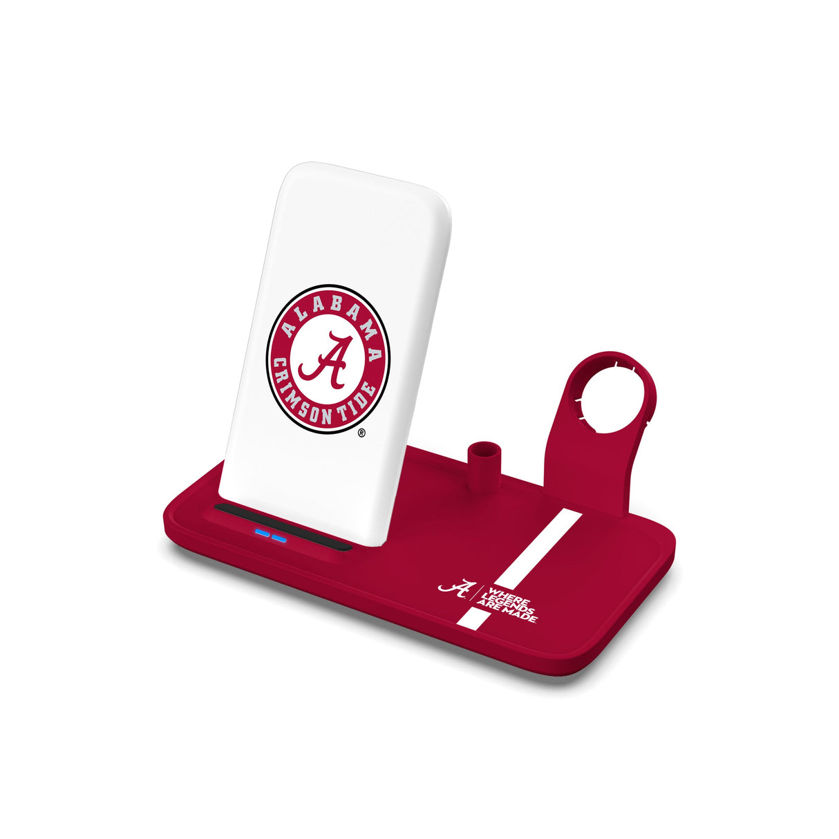 Alabama Crimson Tide NCAA Wireless Charging Station