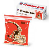 SOAR NFL Gallon Food Storage Bag- Cleveland Browns