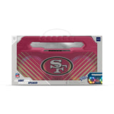 San Francisco 49ers NFL Shockbox Bluetooth BOOMBOX Speaker with FM Radio