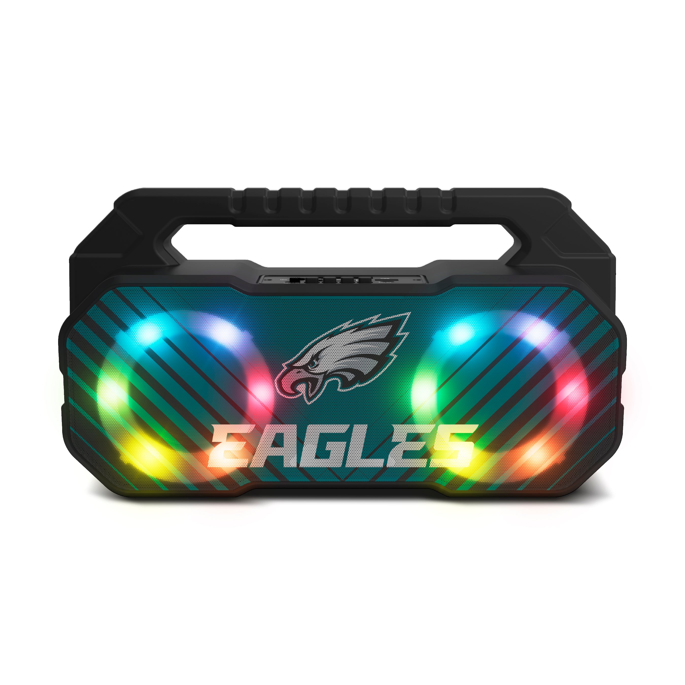 Philadelphia Eagles NFL Shockbox Bluetooth BOOMBOX Speaker with FM Radio