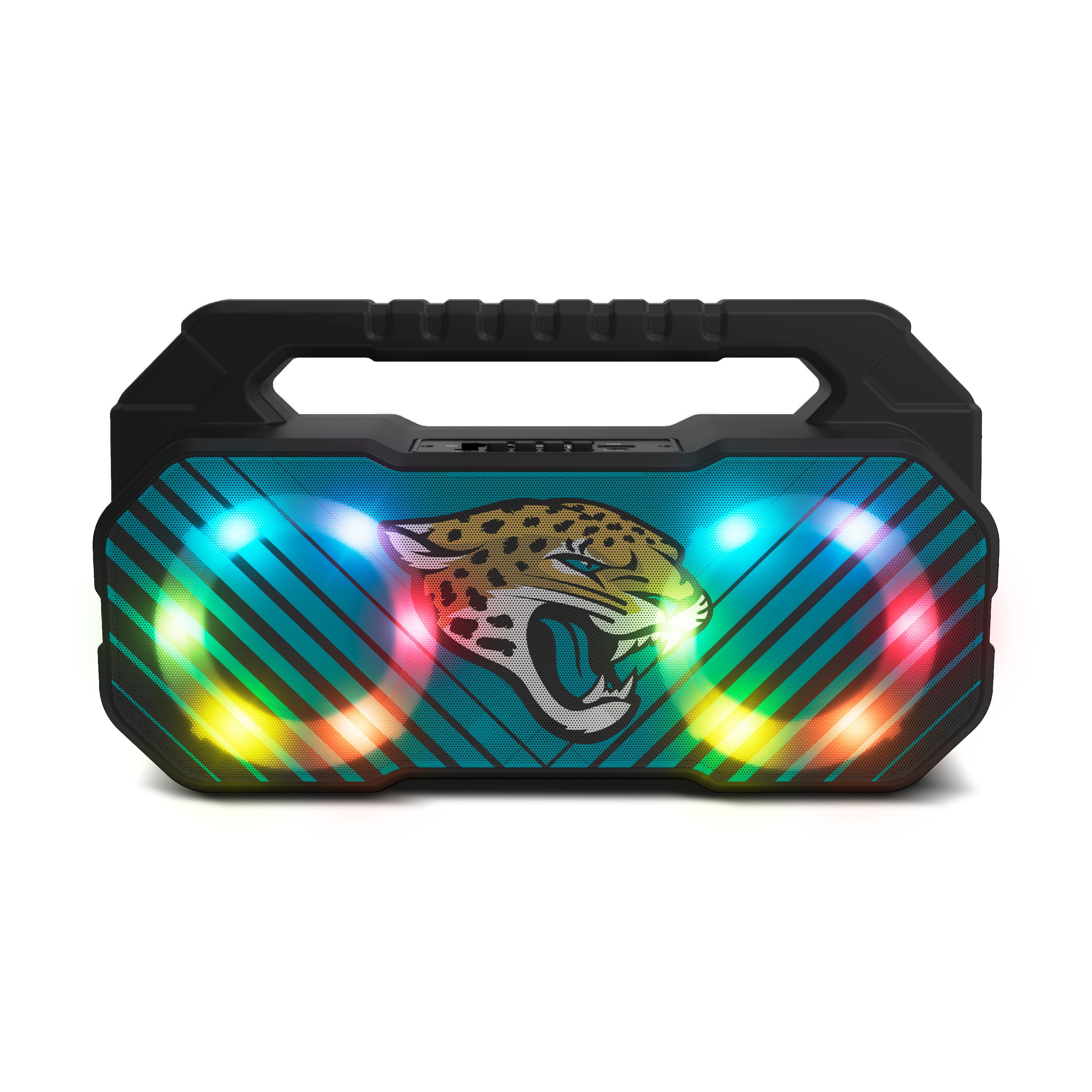 Jacksonville Jaguars NFL Shockbox Bluetooth BOOMBOX Speaker with FM Radio