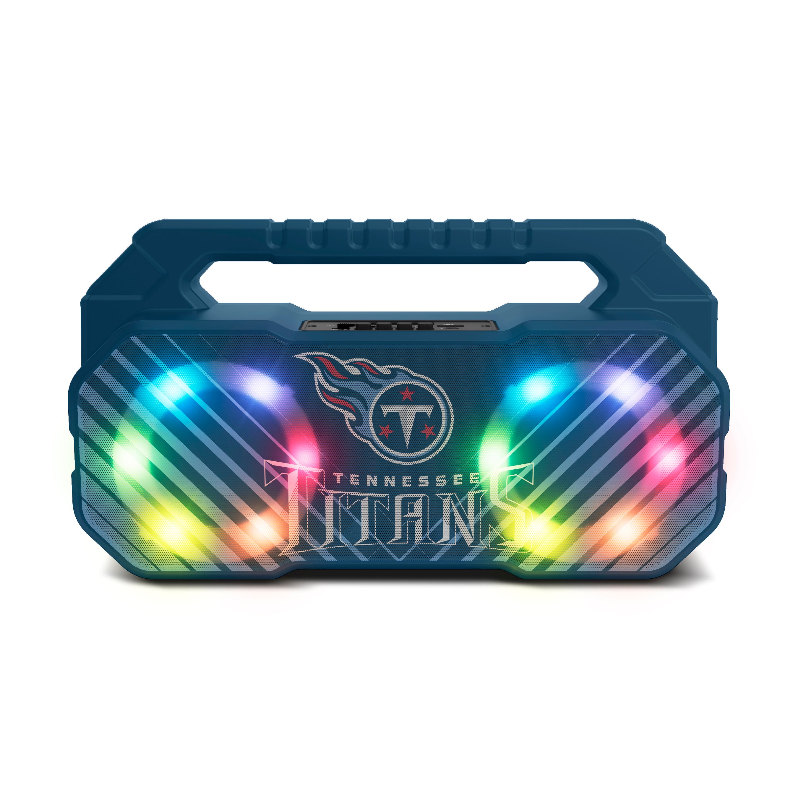 Tennessee Titans NFL Shockbox Bluetooth BOOMBOX Speaker with FM Radio