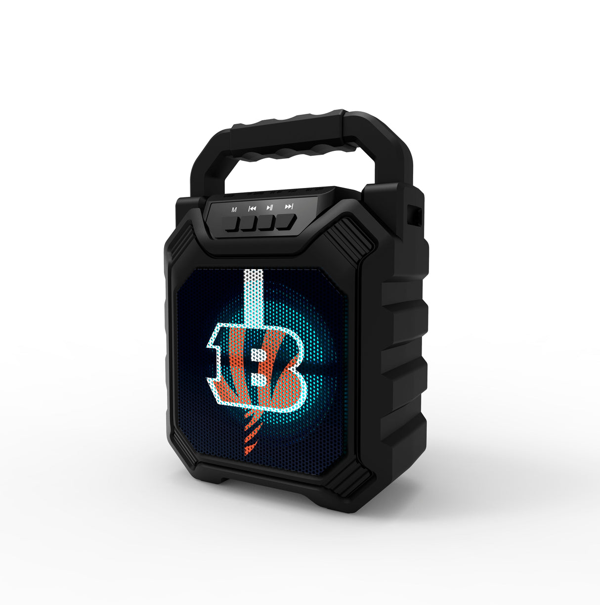 NFL Syncable Bluetooth Speaker with LED Lights & FM Radio