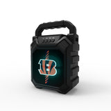 Cincinnati Bengals NFL Syncable Bluetooth Wireless Speaker with LED Lights
& FM Radio