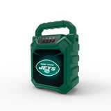 New York Jets NFL Syncable Bluetooth Wireless Speaker with LED Lights
& FM Radio
