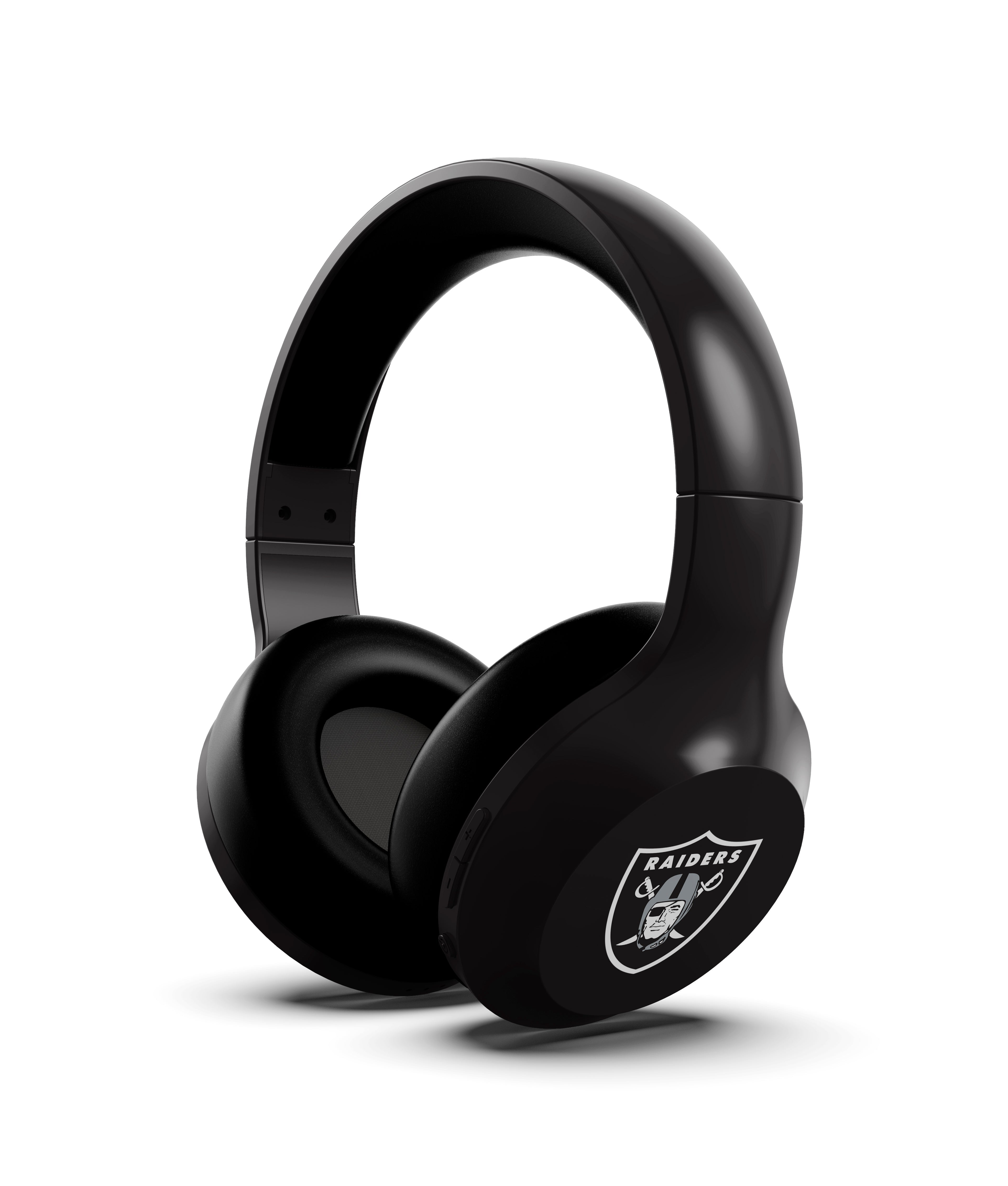 Las Vegas Raiders NFL Wireless Bluetooth DJ Headphones