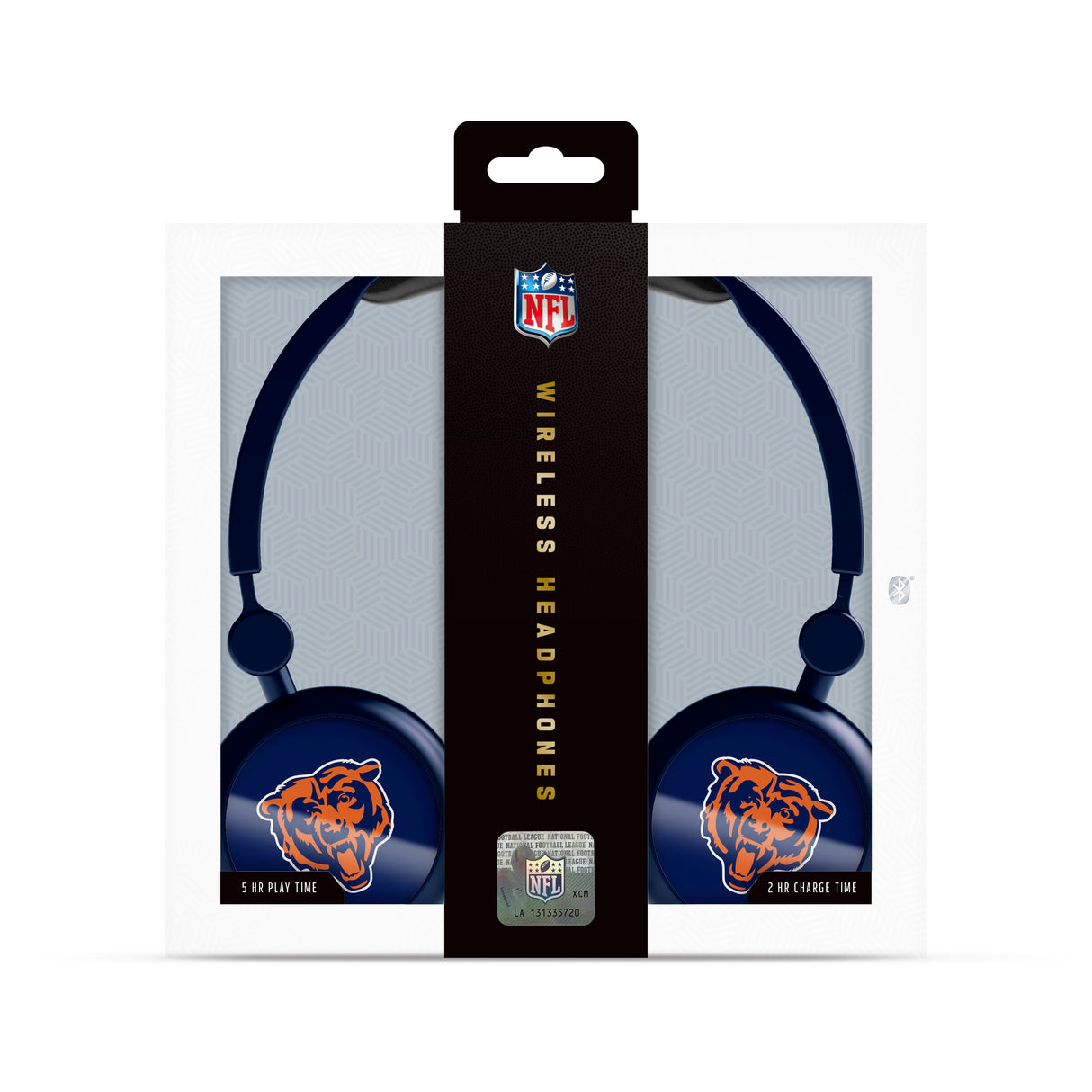 NFL Lightweight Wireless Bluetooth On-Ear Headphones
