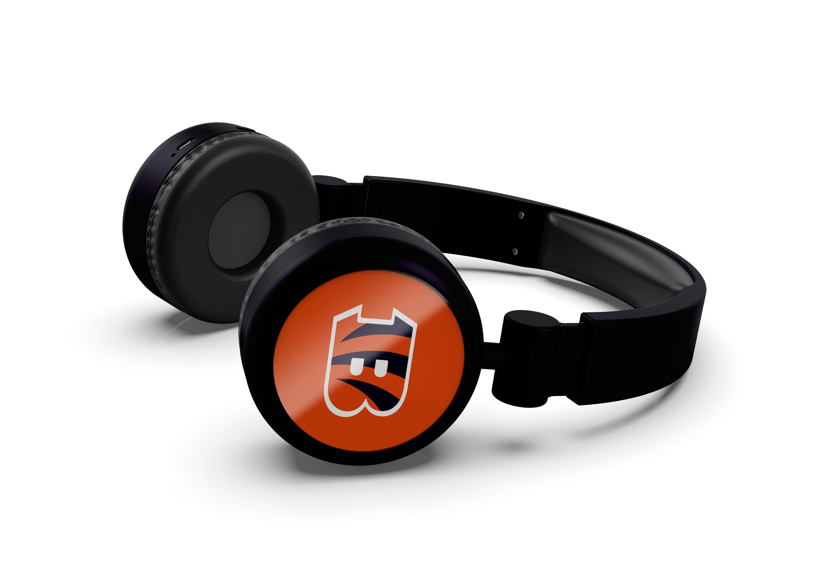 Cincinnati Bengals NFL Lightweight Wireless Bluetooth On-Ear Headphones