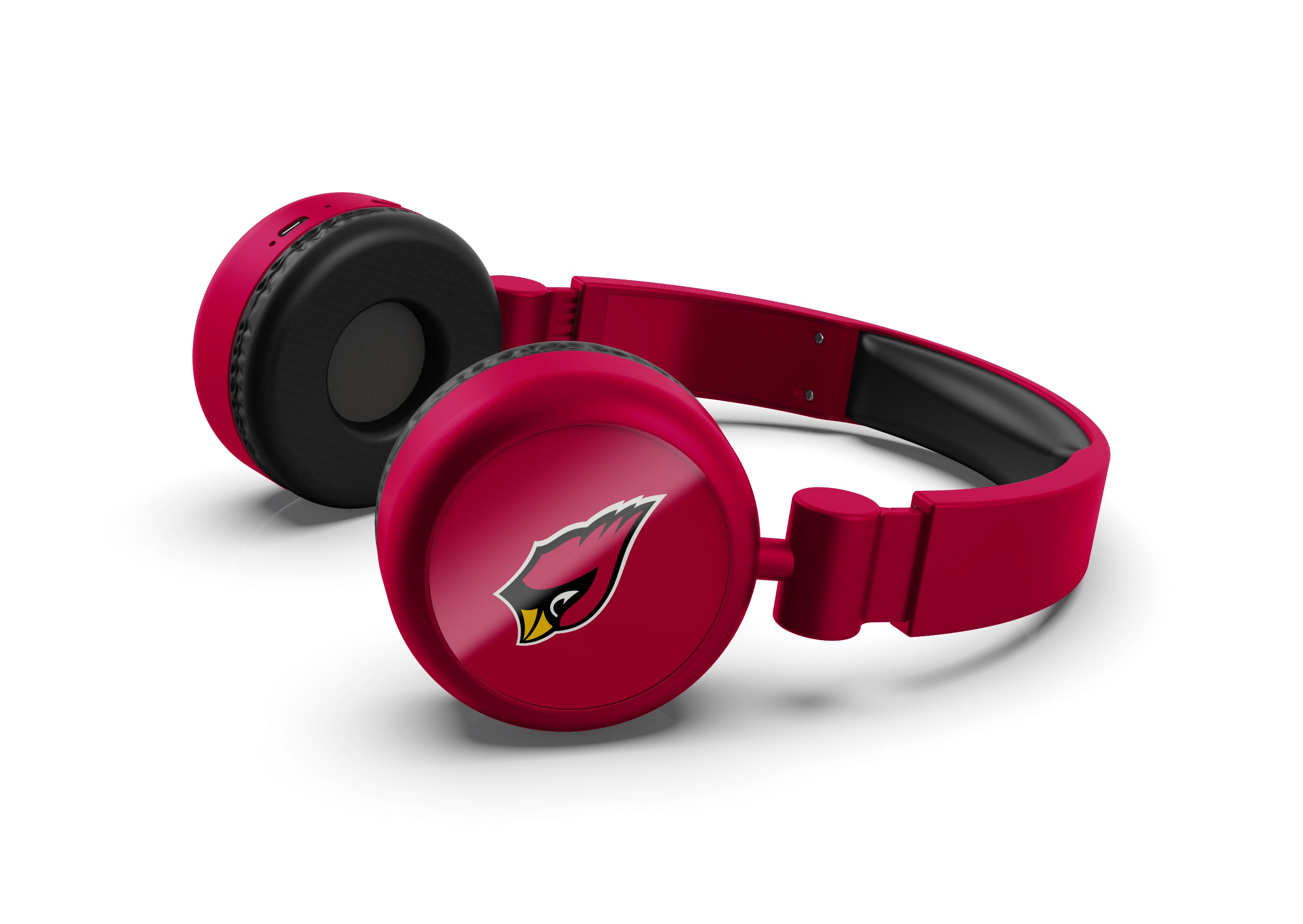 Arizona Cardinals NFL Lightweight Wireless Bluetooth On-Ear Headphones